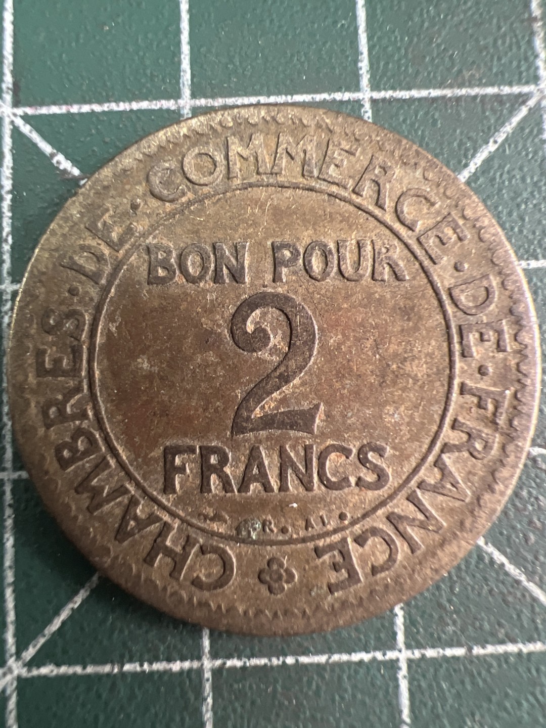 泡泡堂微拍第五十七幕硬币捡漏可累计专场👿👿，零佣金，零押金，累计满二十元包邮，接受代拍业务 法国1923年二法郎。