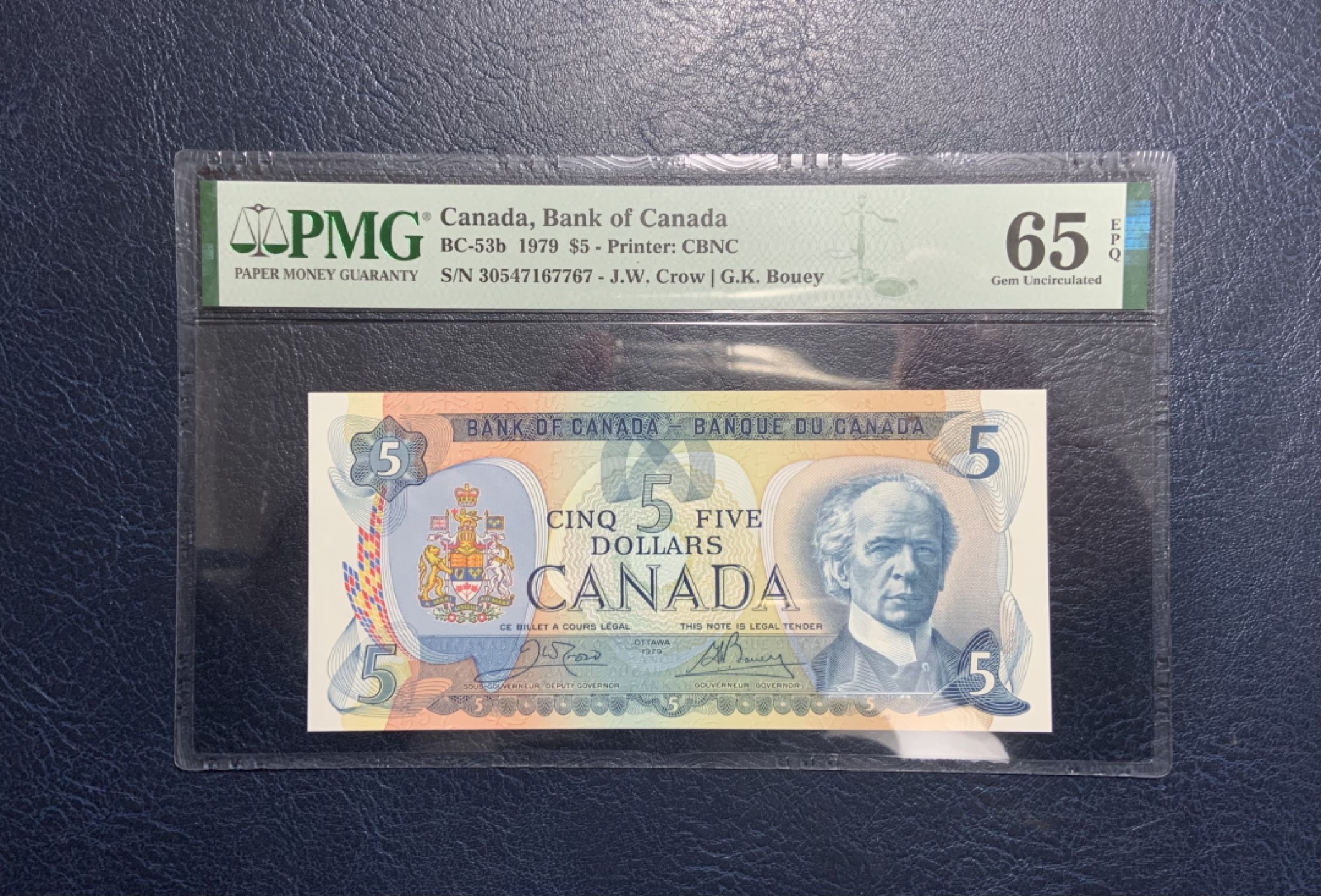 收藏联盟Quantum Auction 第231期拍卖 已更新 加拿大1979年5元 PMG65