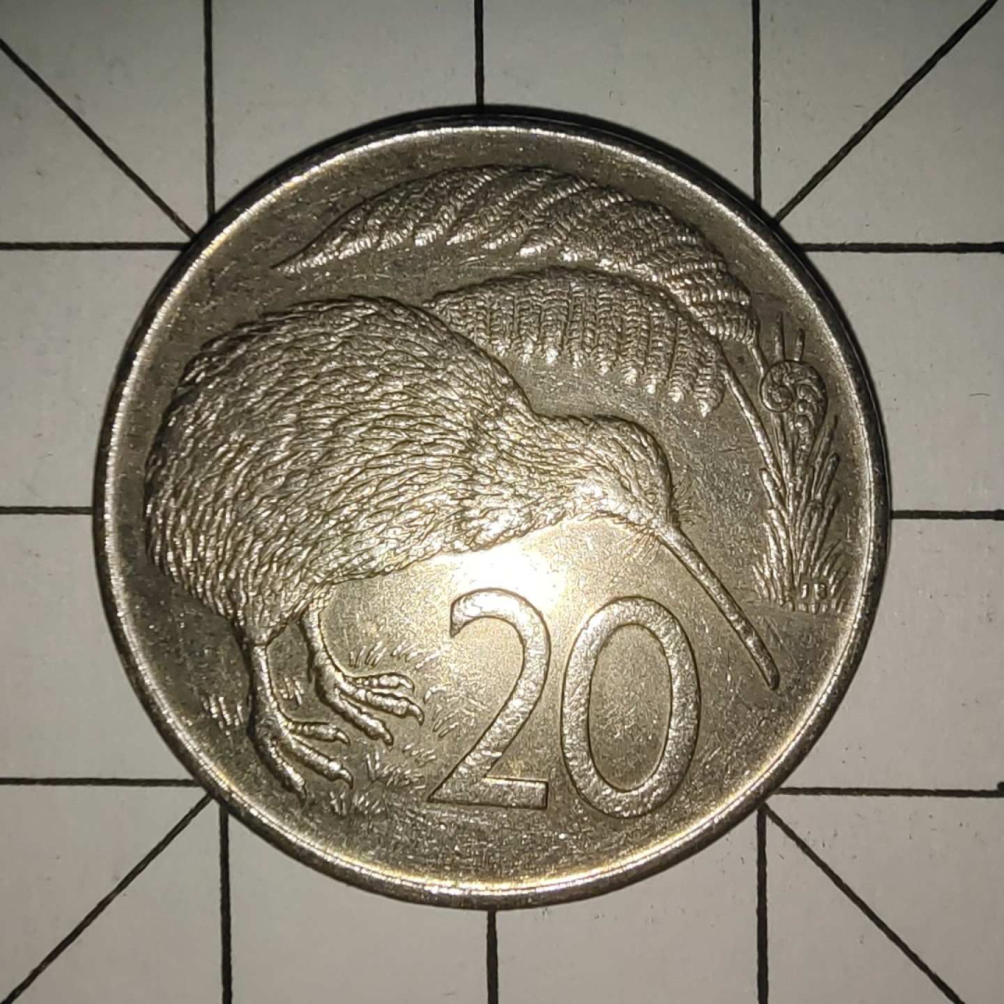 收藏之家世界硬币新年场(捡漏，无押金，无佣金，全场满20包邮，偏远地区除外) 新西兰20分1980年