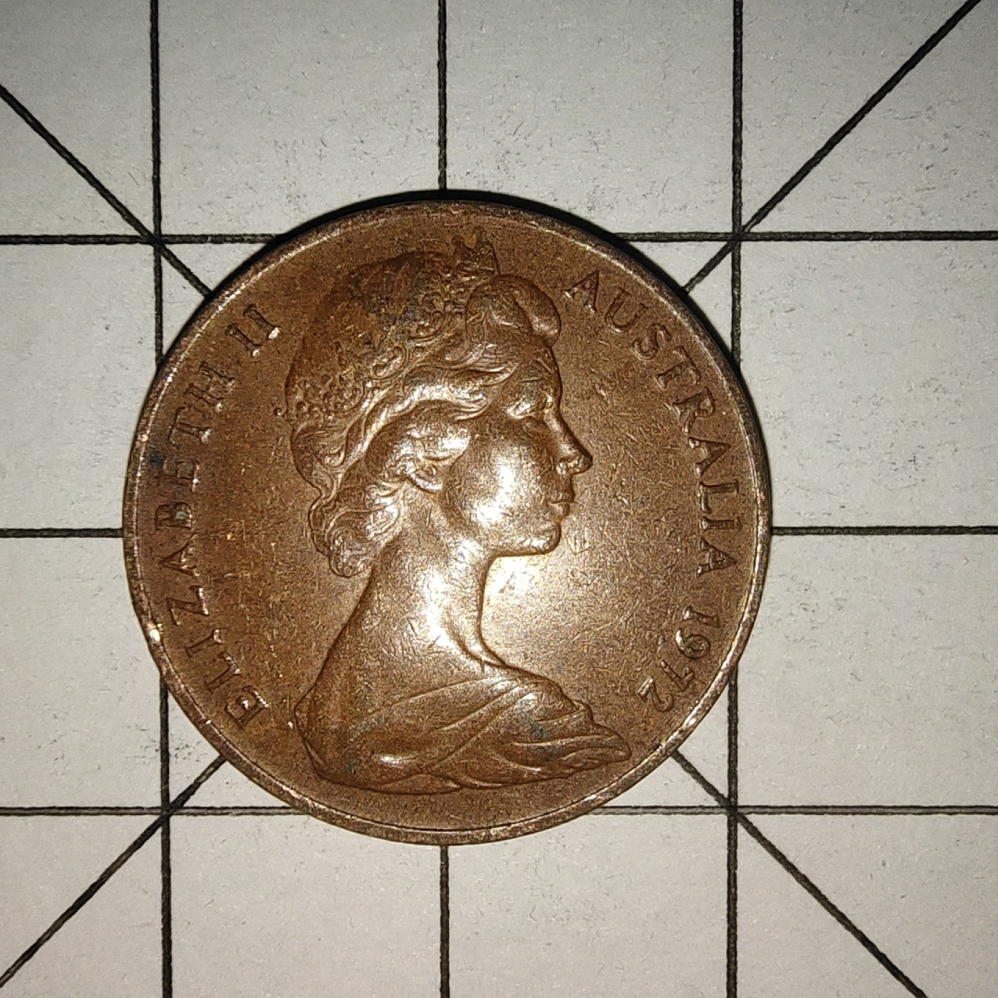 收藏之家世界硬币新年场(捡漏，无押金，无佣金，全场满20包邮，偏远地区除外) 澳大利亚2分1972年