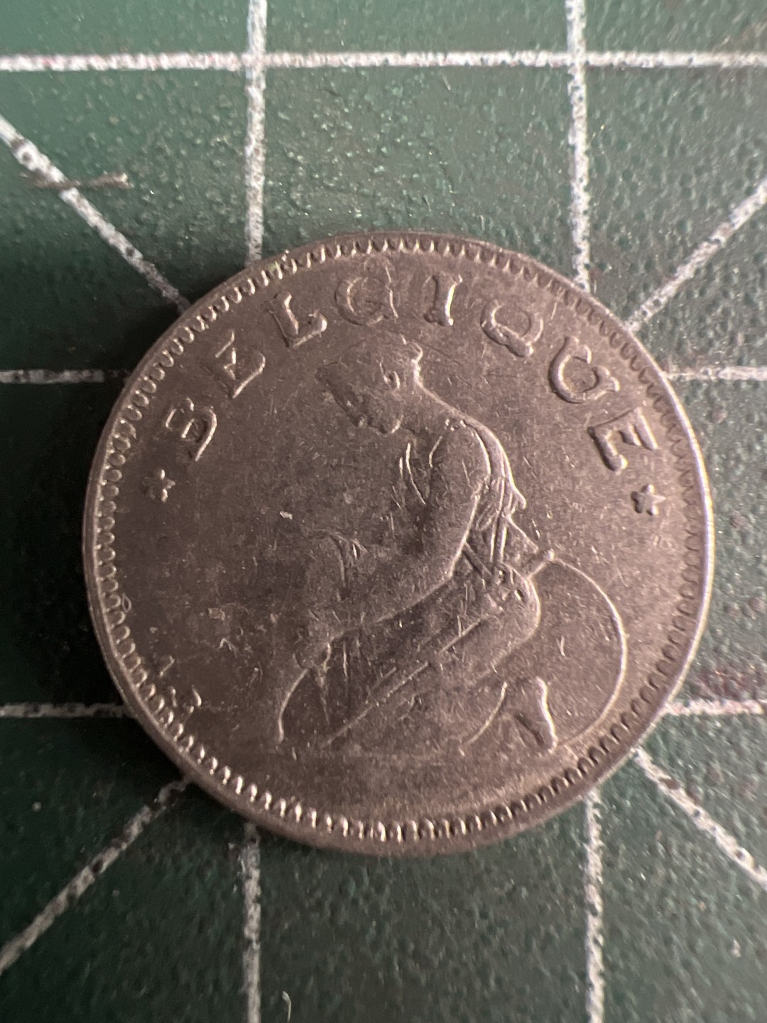 泡泡堂微拍第五十六幕硬币捡漏可累计专场👿👿，零佣金，零押金，累计满二十元包邮，接受代拍业务 比利时1933年50c