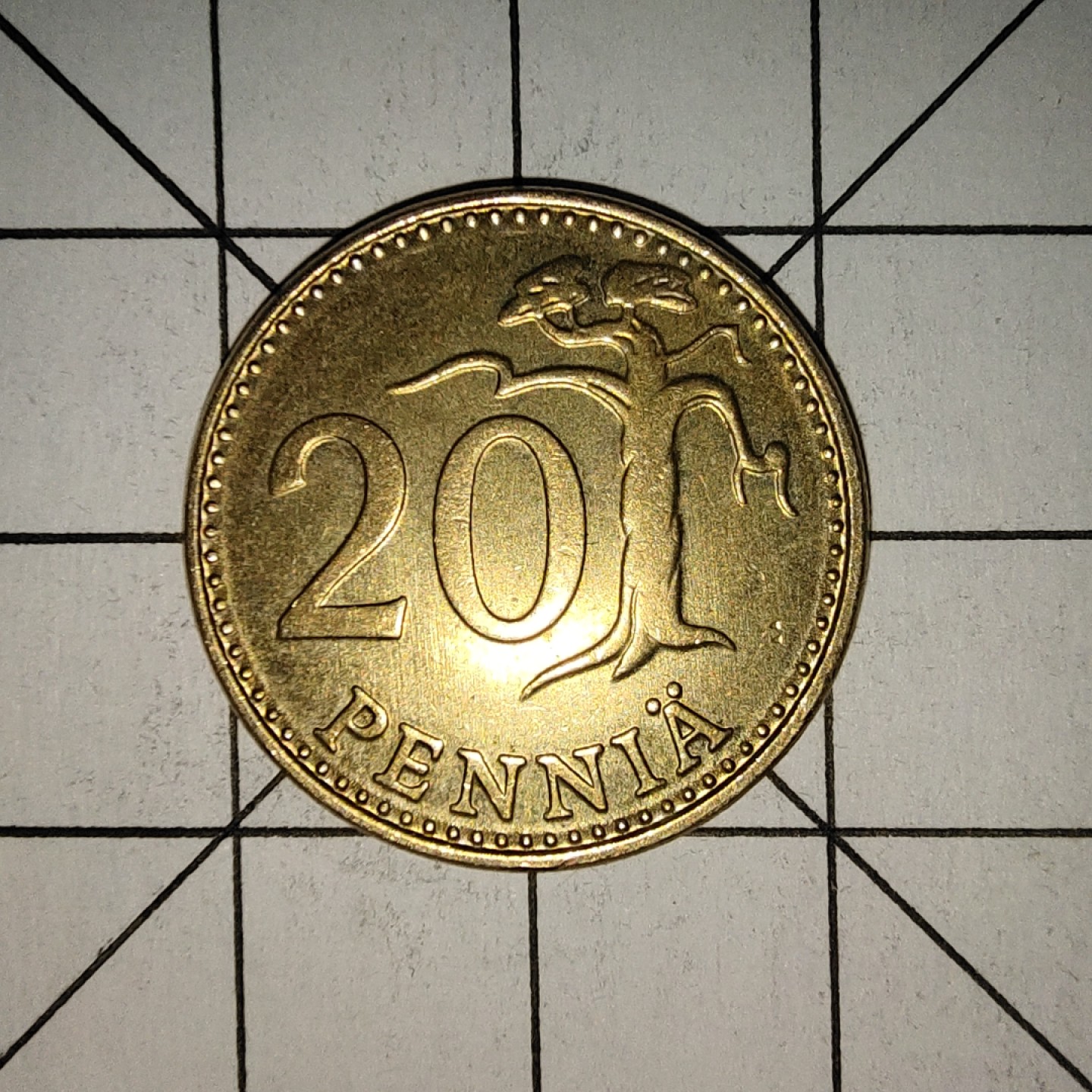 收藏之家世界硬币新年场(捡漏，无押金，无佣金，全场满20包邮，偏远地区除外) 芬兰20芬尼1980年