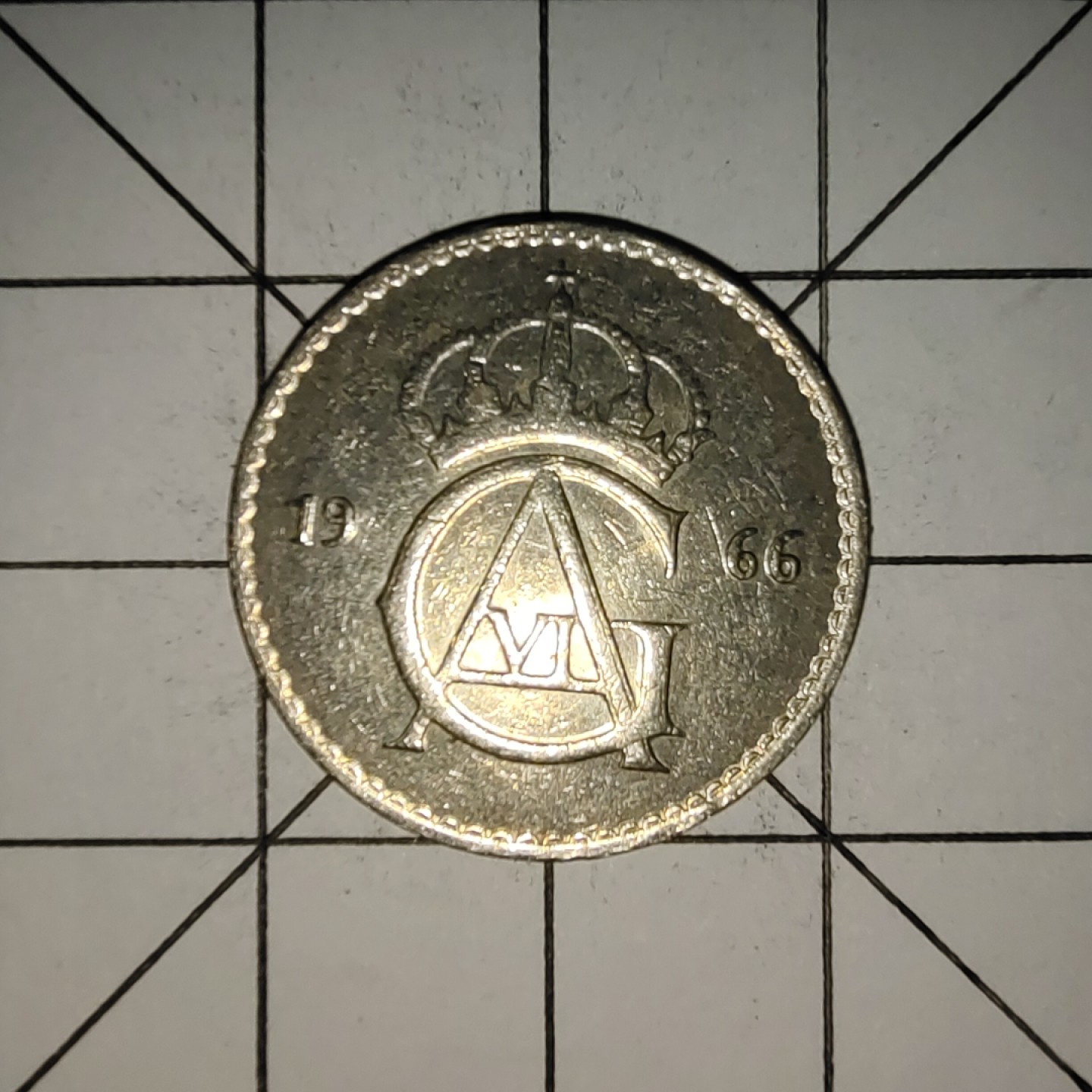 收藏之家世界硬币新年场(捡漏，无押金，无佣金，全场满20包邮，偏远地区除外) 瑞典50欧尔1966年