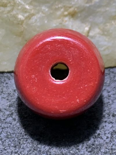建国前后库存仿雪巴琉璃墩子一颗， - 建国前后库存仿雪巴琉璃墩子一颗，