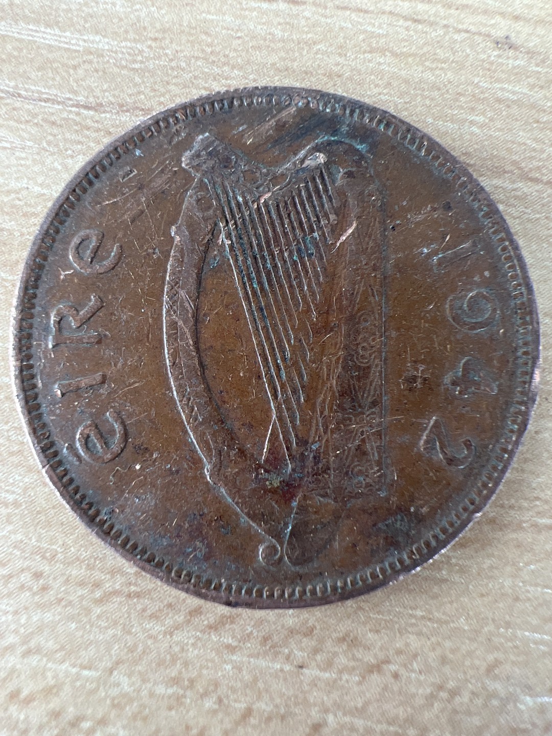 泡泡堂微拍第五十八幕硬币捡漏可累计专场👿👿，零佣金，零押金，累计满二十元包邮，接受代拍业务 爱尔兰1便士铜币