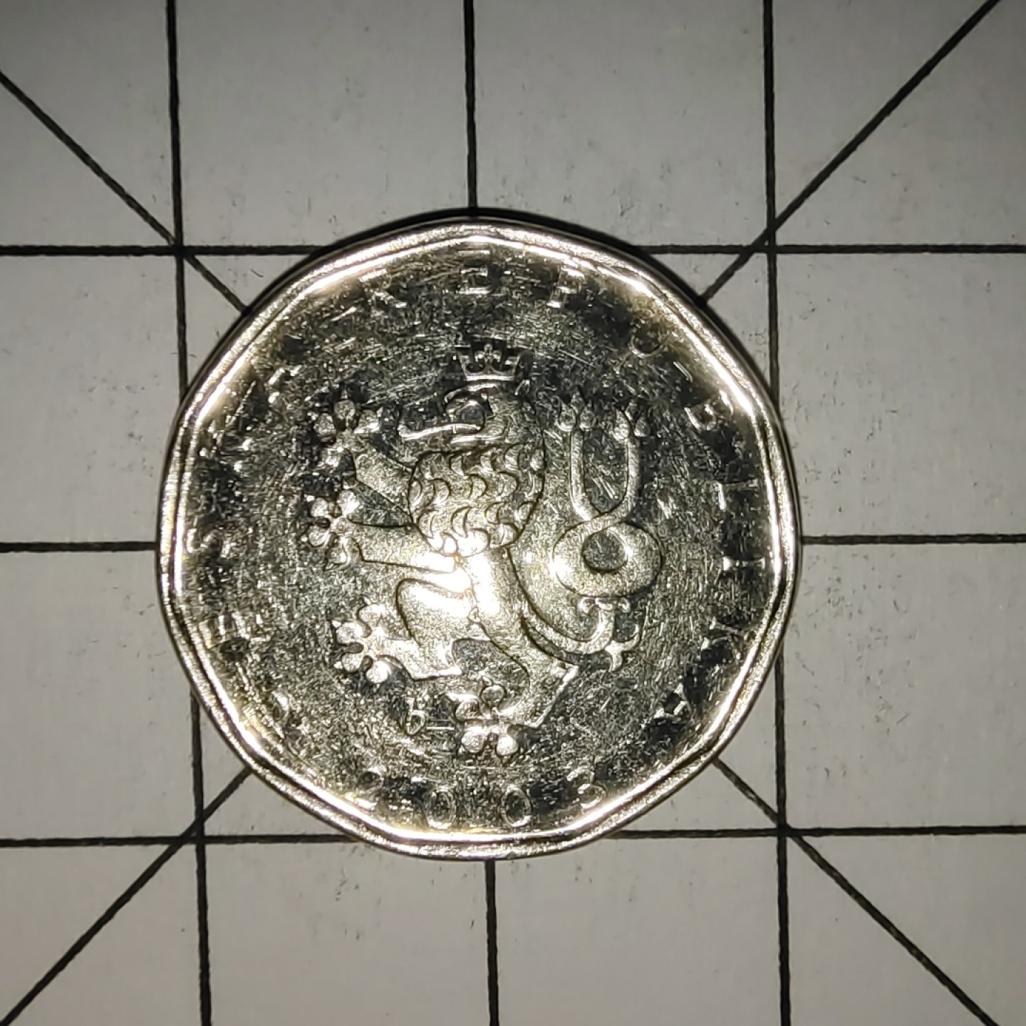 收藏之家世界硬币新年场(捡漏，无押金，无佣金，全场满20包邮，偏远地区除外) 捷克2克朗2003年