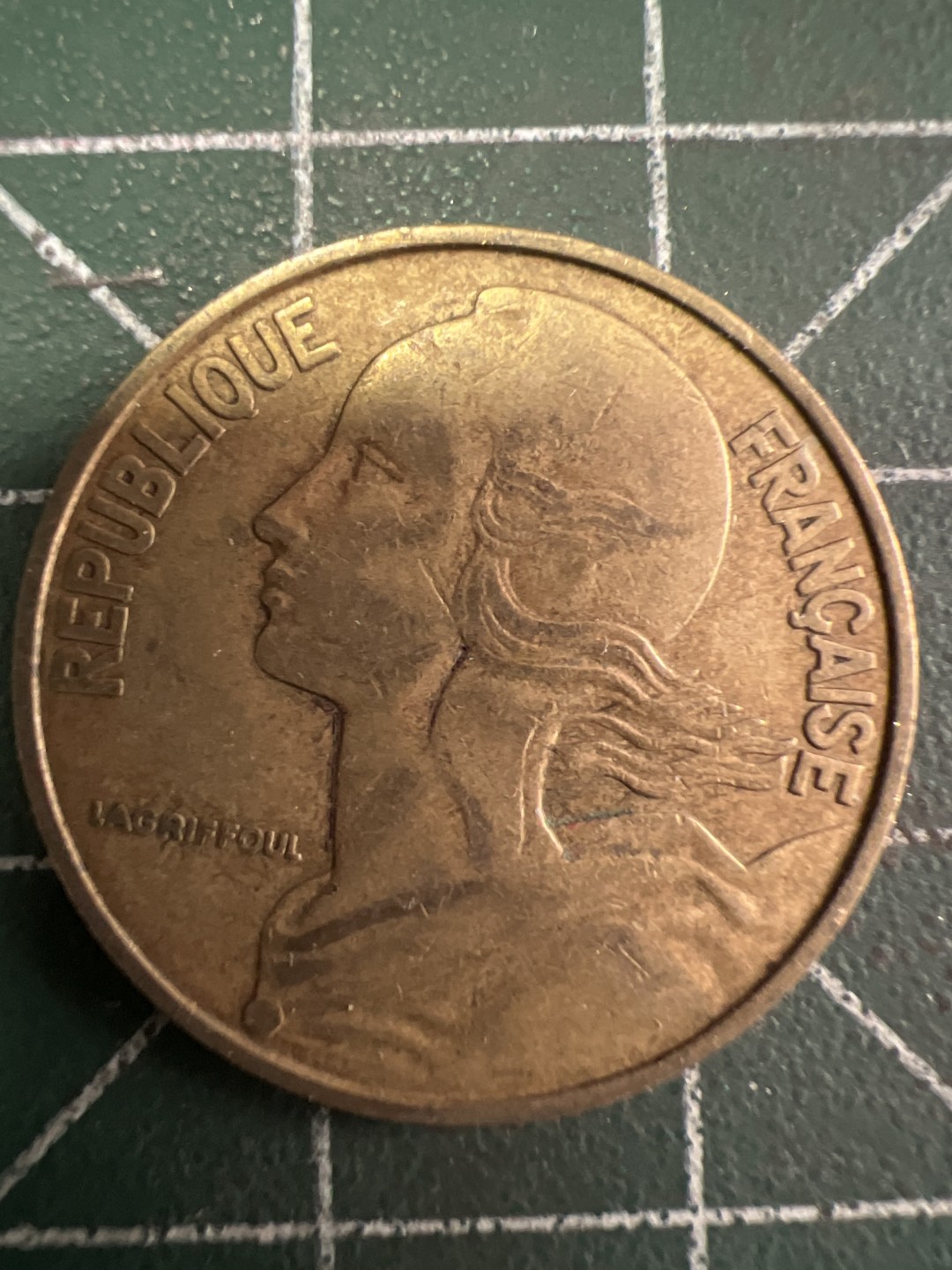 泡泡堂第283期  世界硬币 （无押金，捡漏，全场20包邮，偏远地区除外，接收代拍业务） 法国20分