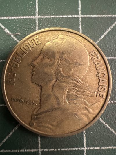 泡泡堂第219期  世界硬币邮票 （无押金，无佣金，捡漏，全场20包邮，偏远地区除外） - 法国20分