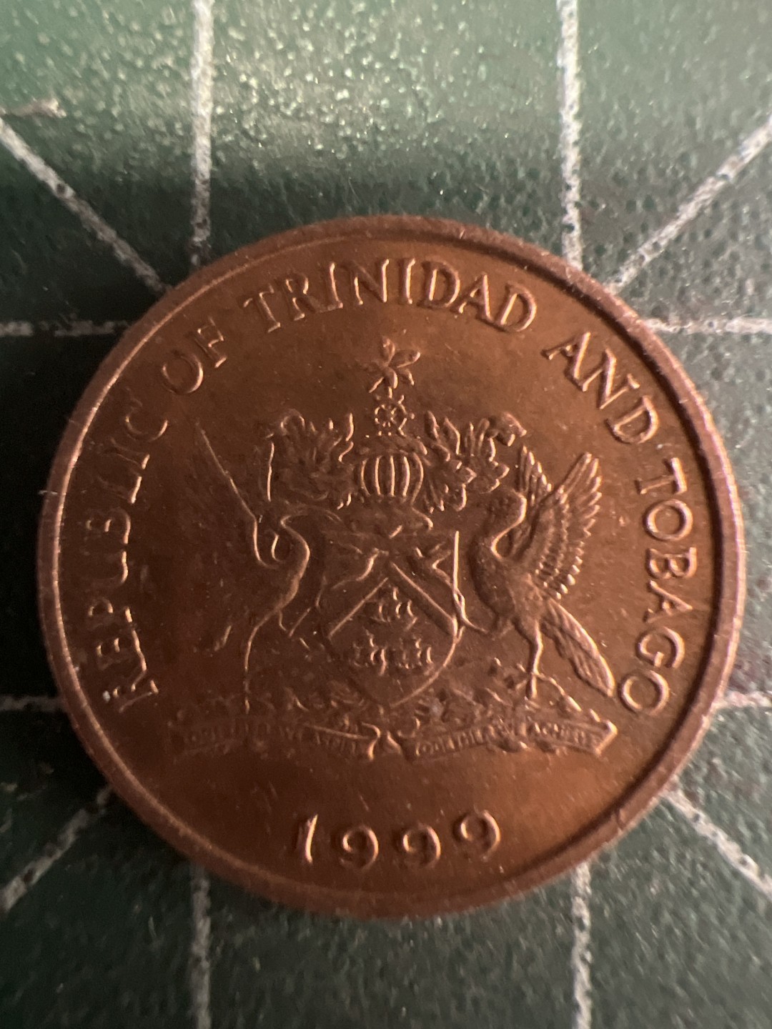 泡泡堂第219期  世界硬币邮票 （无押金，无佣金，捡漏，全场20包邮，偏远地区除外） 特立尼达和多巴哥一分