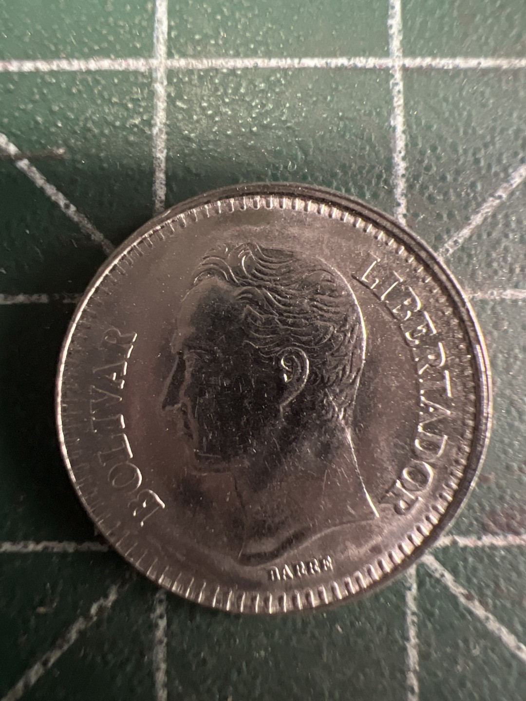 泡泡堂第219期  世界硬币邮票 （无押金，无佣金，捡漏，全场20包邮，偏远地区除外） 委内瑞拉25博利瓦