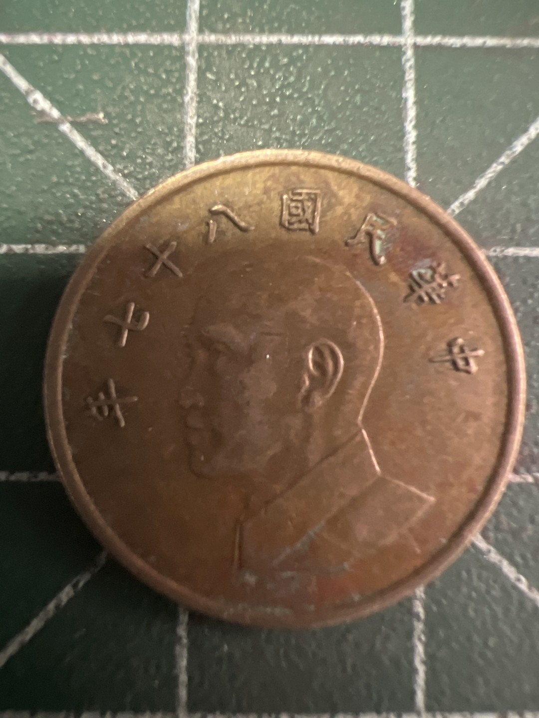 泡泡堂第220期  世界硬币（无押金，无佣金，捡漏，全场20包邮，偏远地区除外） 中华民国八十七年一元