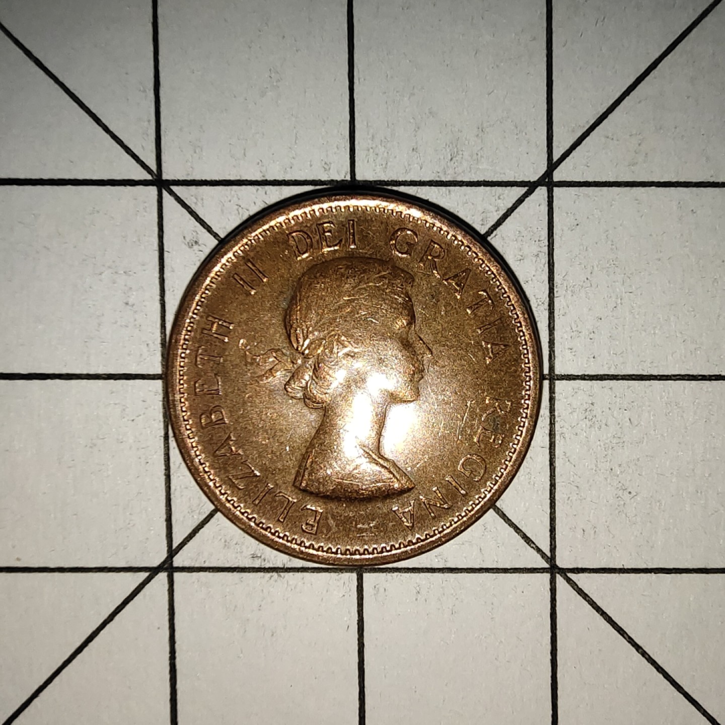 收藏之家世界硬币新年场(捡漏，无押金，无佣金，全场满20包邮，偏远地区除外) 加拿大1分1964年