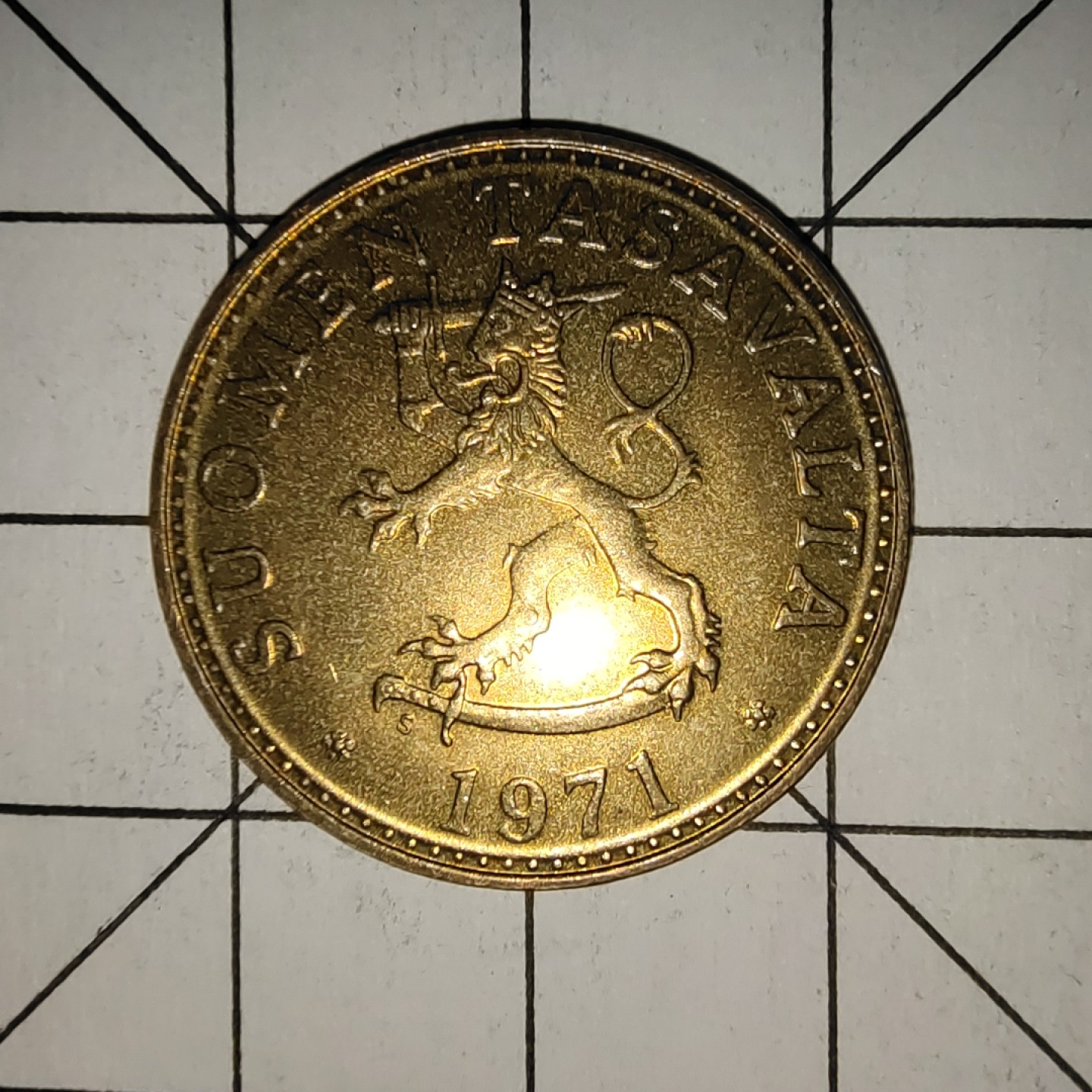 收藏之家世界硬币新年场(捡漏，无押金，无佣金，全场满20包邮，偏远地区除外) 芬兰50芬尼1971年