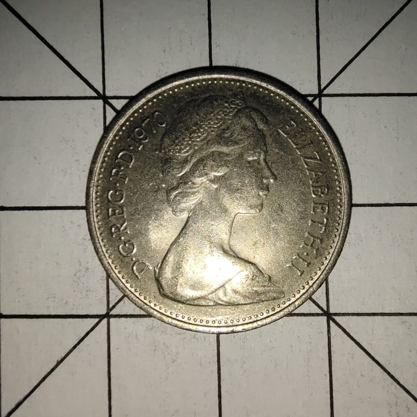 收藏之家世界硬币新年场(捡漏，无押金，无佣金，全场满20包邮，偏远地区除外) 英国5便士1970年