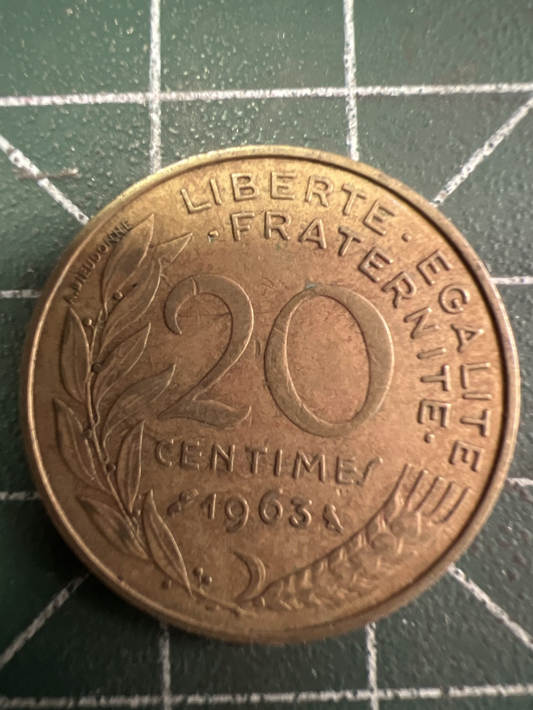 泡泡堂第283期  世界硬币 （无押金，捡漏，全场20包邮，偏远地区除外，接收代拍业务） 法国20分