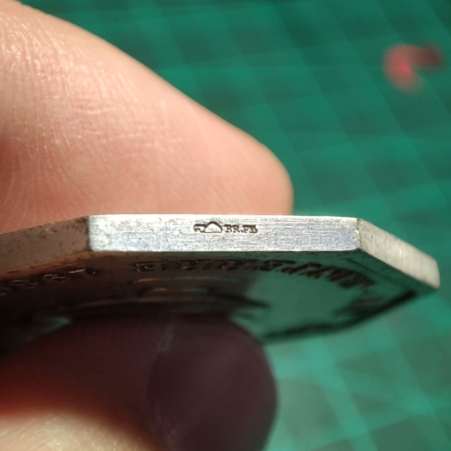 欧洲老铜章银章，周五晚自动结拍 法国八角镀银铜章 巴黎造币厂1980