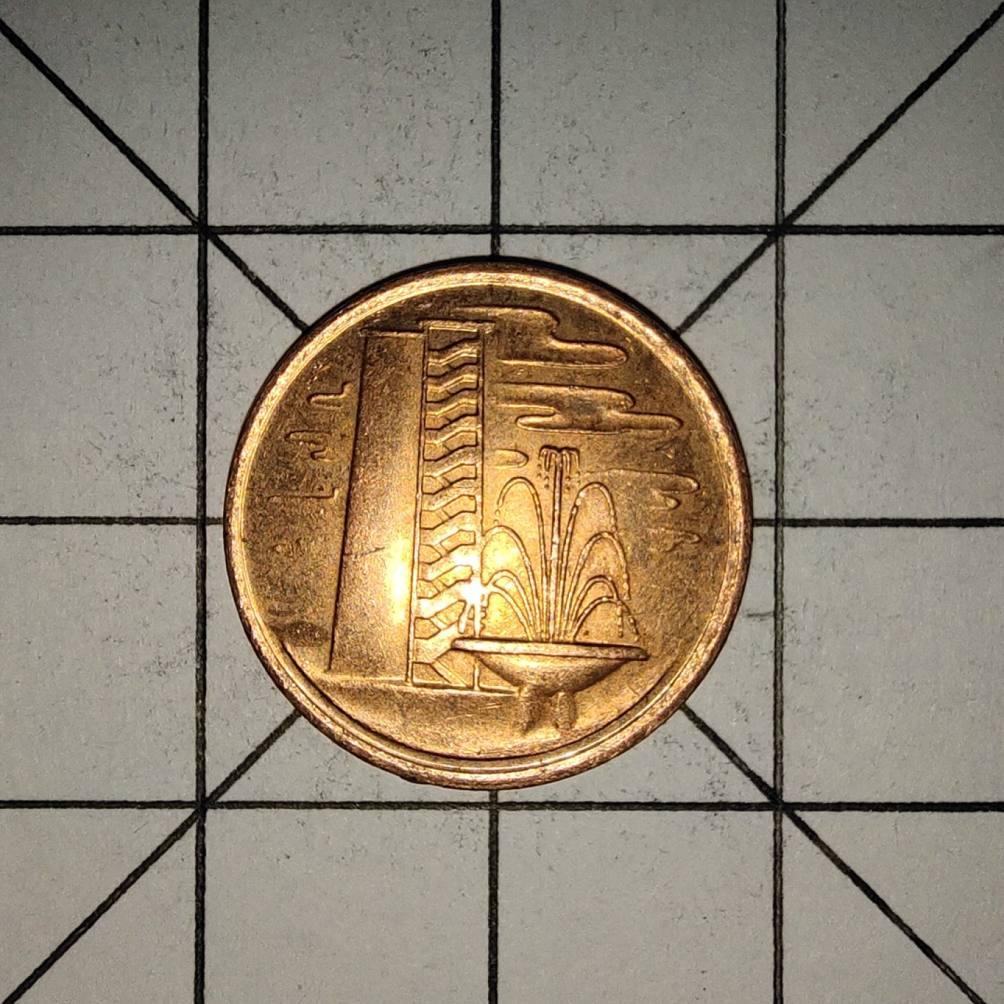 收藏之家世界硬币新年场(捡漏，无押金，无佣金，全场满20包邮，偏远地区除外) 新加坡1分1981年