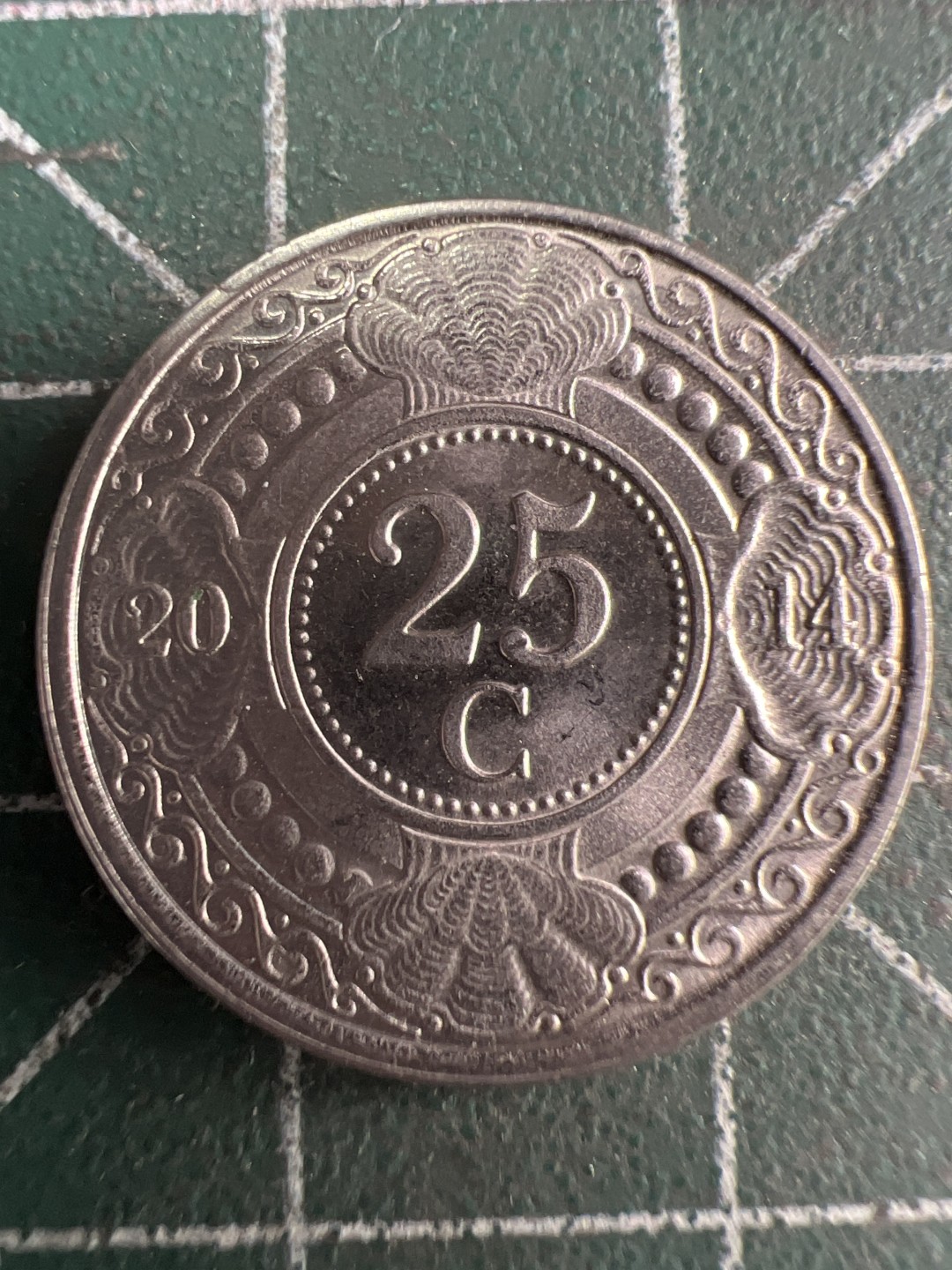 泡泡堂微拍第五十九幕硬币捡漏可累计专场👿👿，零佣金，零押金，累计满二十元包邮，接受代拍业务 荷属安德列斯25分