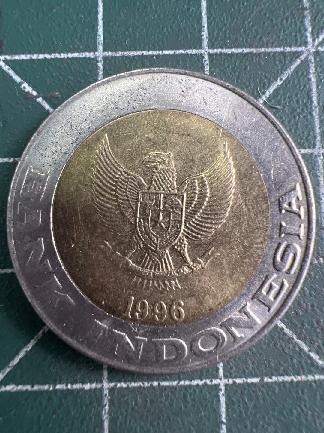 泡泡堂微拍第五十九幕硬币捡漏可累计专场👿👿，零佣金，零押金，累计满二十元包邮，接受代拍业务 印尼双色1000卢比