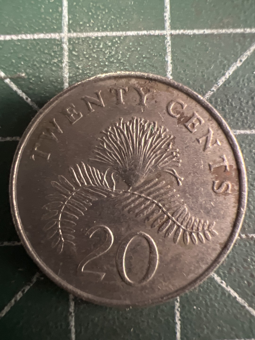 泡泡堂第241期  世界硬币邮票 （无押金，无佣金，捡漏，全场20包邮，偏远地区除外，接收代拍业务） 新加坡20分