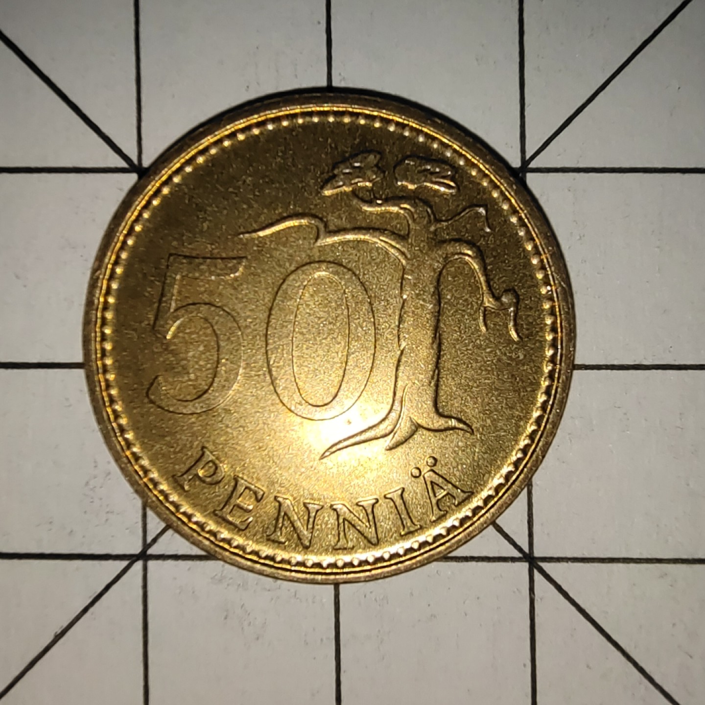 收藏之家世界硬币新年场(捡漏，无押金，无佣金，全场满20包邮，偏远地区除外) 芬兰50芬尼1971年