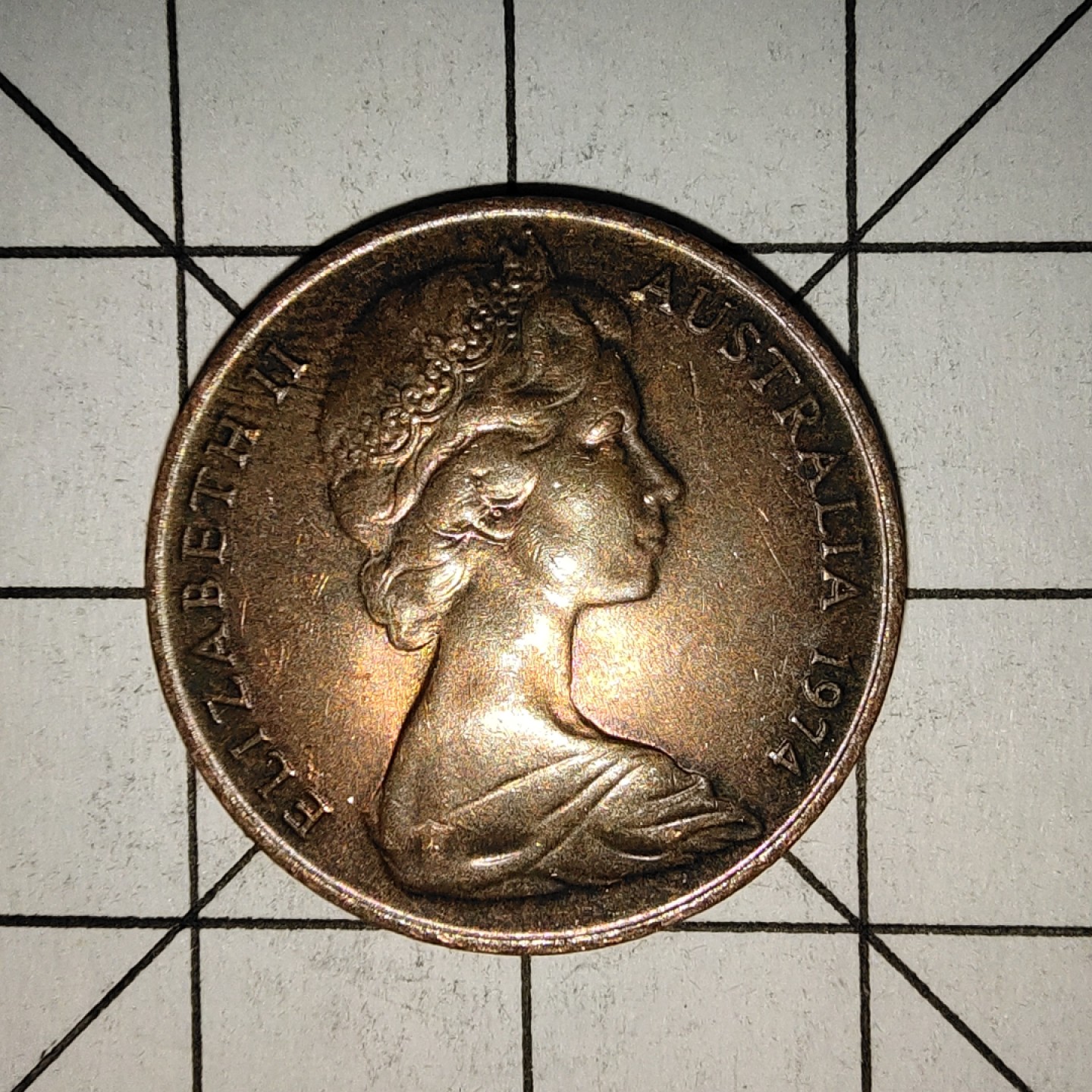 收藏之家世界硬币新年场(捡漏，无押金，无佣金，全场满20包邮，偏远地区除外) 澳大利亚2分1974年