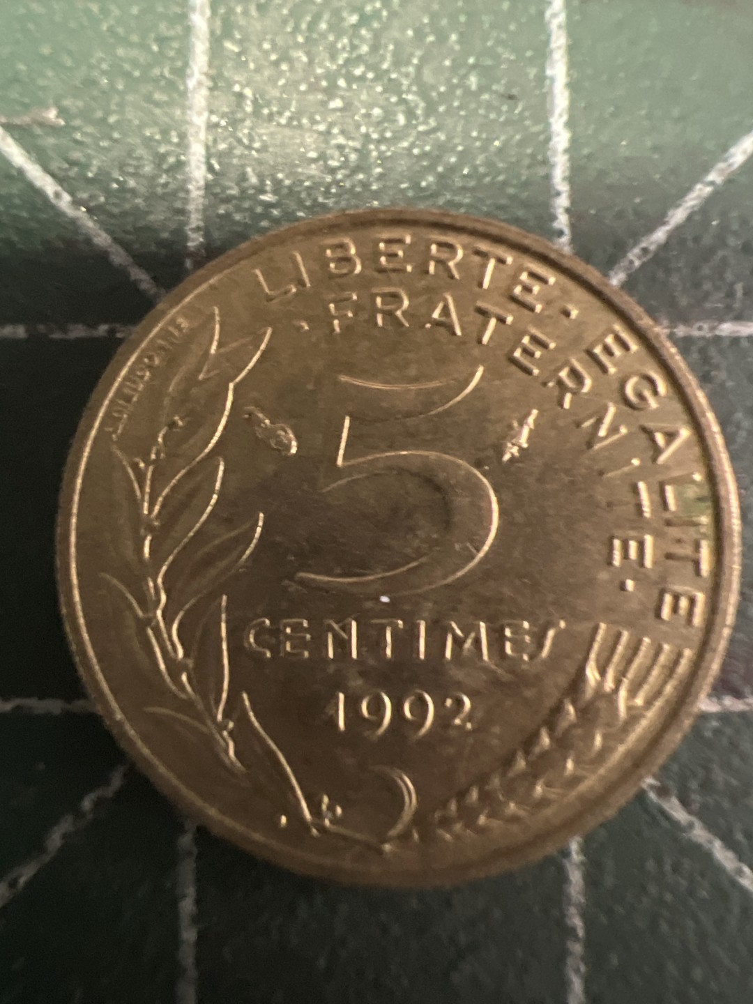 泡泡堂第258期  世界硬币 （无押金，捡漏，全场20包邮，偏远地区除外，接收代拍业务） 法国5法