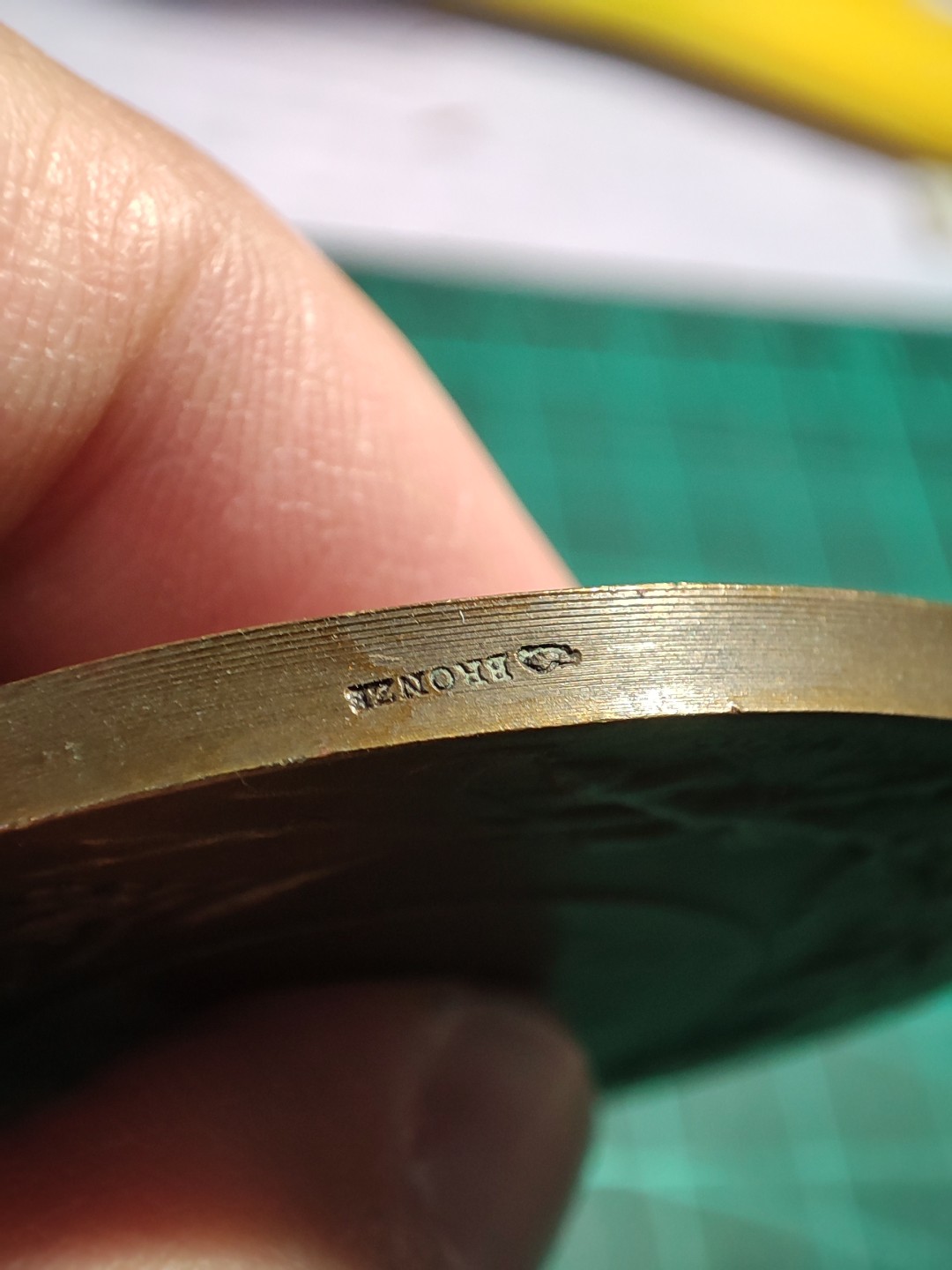 欧洲老铜章银章，周五晚自动结拍 法国艺术麦朵尔杜普伊的云端铜章