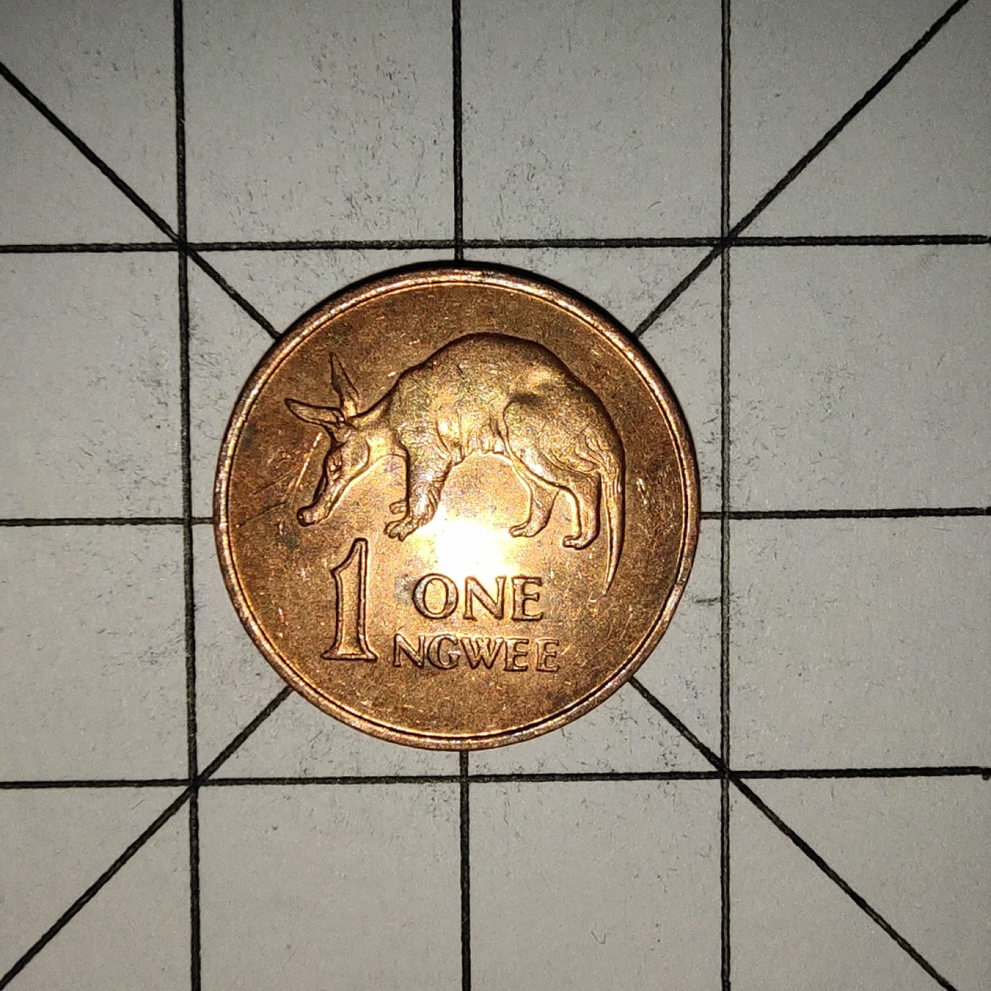 收藏之家世界硬币新年场(捡漏，无押金，无佣金，全场满20包邮，偏远地区除外) 赞比亚1恩韦1983年