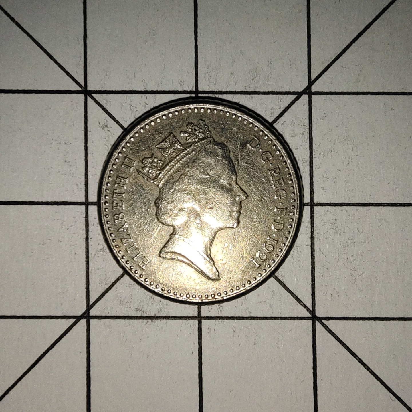 收藏之家世界硬币新年场(捡漏，无押金，无佣金，全场满20包邮，偏远地区除外) 英国5便士1991年