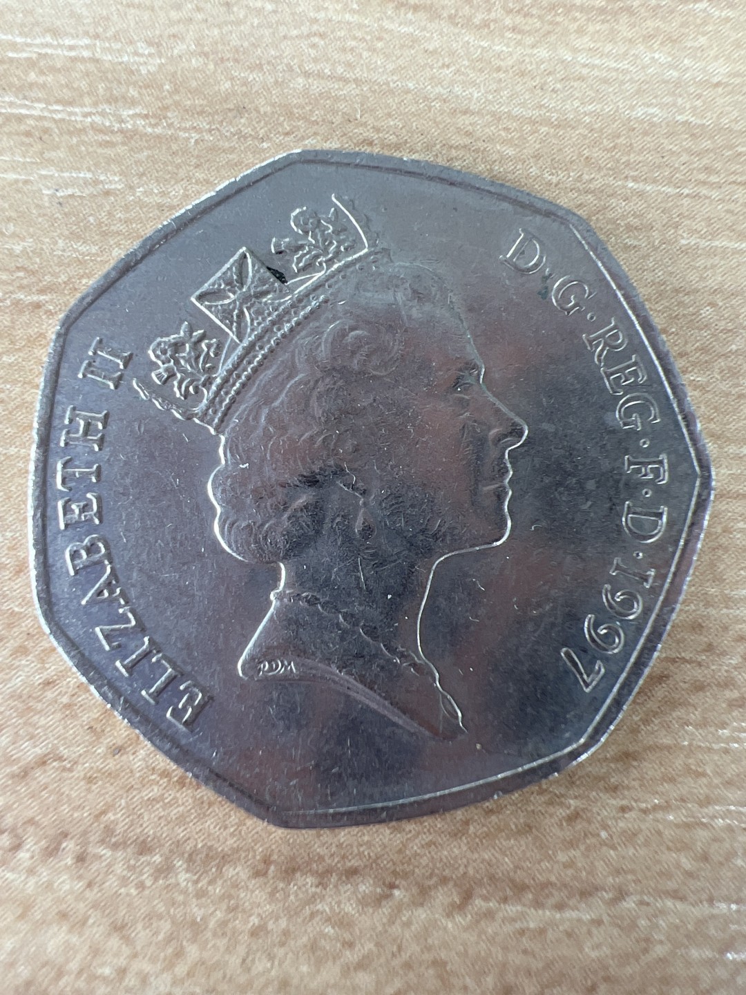 泡泡堂微拍第五十八幕硬币捡漏可累计专场👿👿，零佣金，零押金，累计满二十元包邮，接受代拍业务 英国新50便士