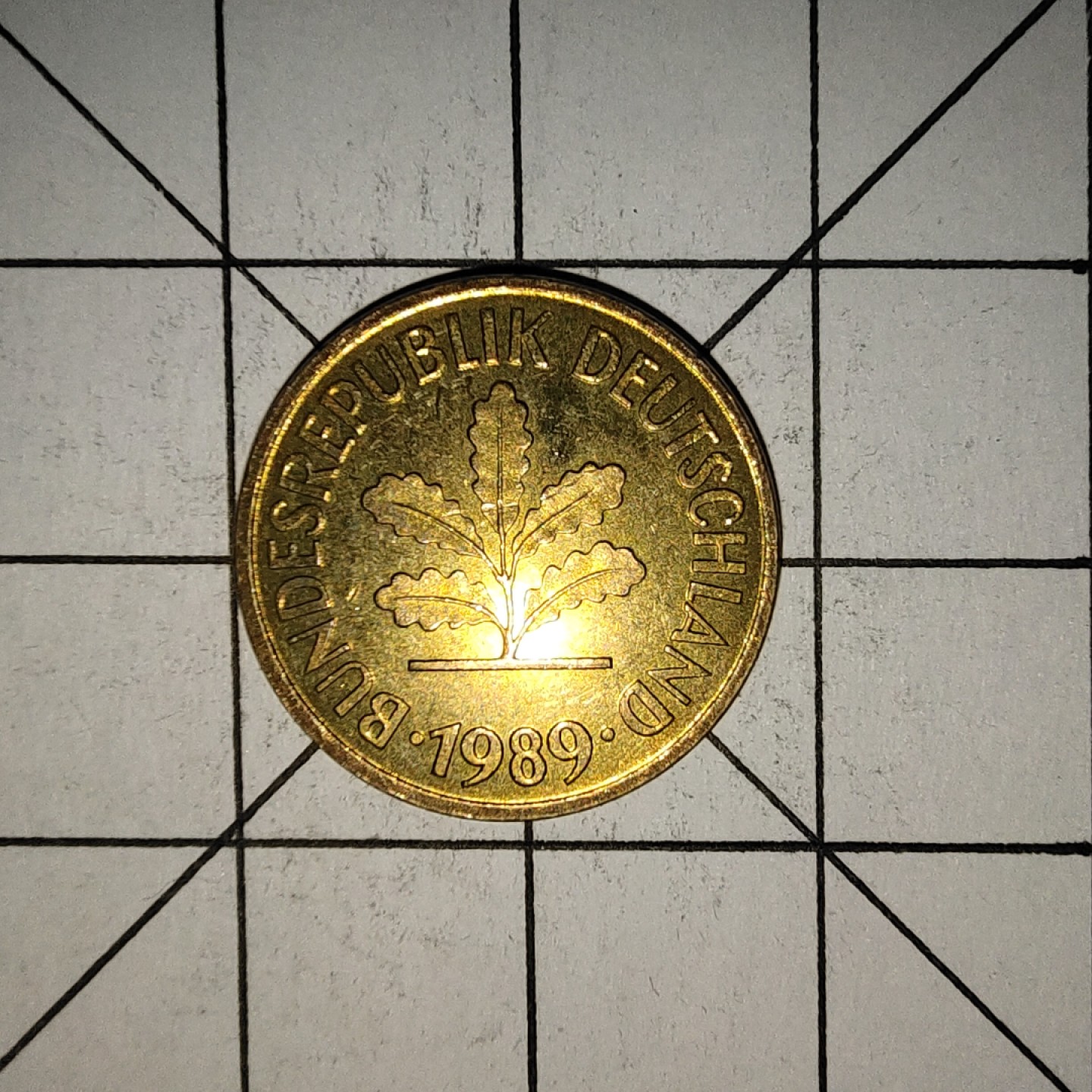 收藏之家世界硬币新年场(捡漏，无押金，无佣金，全场满20包邮，偏远地区除外) 德国5芬尼1989年