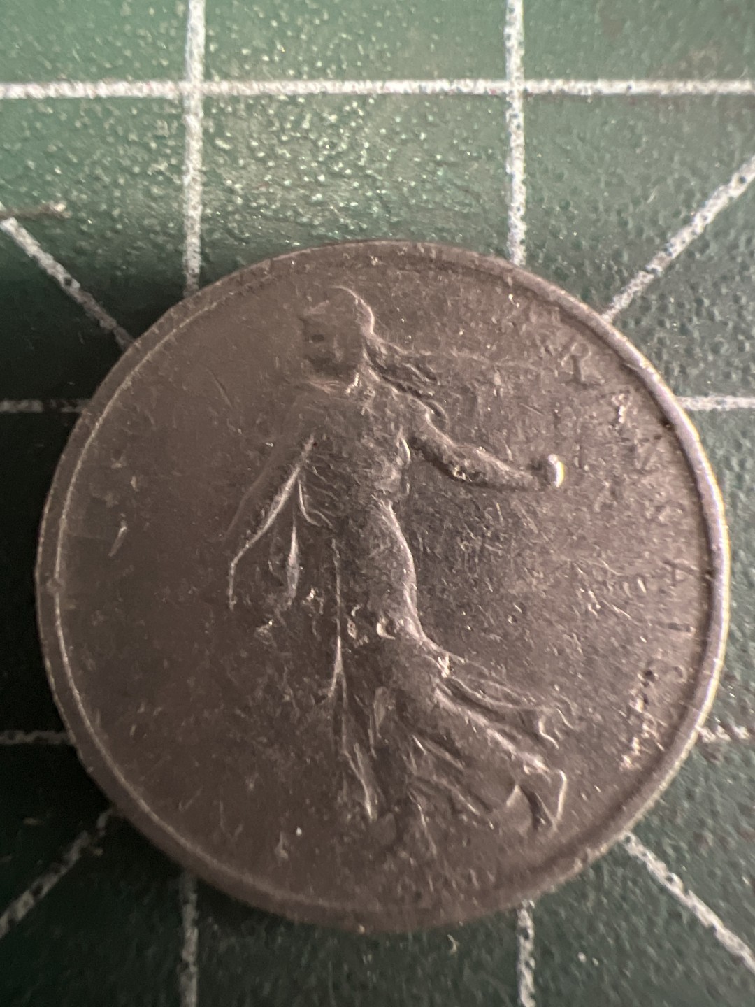 泡泡堂第310期  世界硬币 （无押金，捡漏，全场20包邮，偏远地区除外，接收代拍业务） 法国1/2法郎