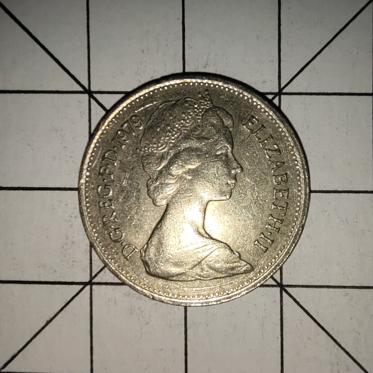 收藏之家世界硬币新年场(捡漏，无押金，无佣金，全场满20包邮，偏远地区除外) 英国5便士1979年