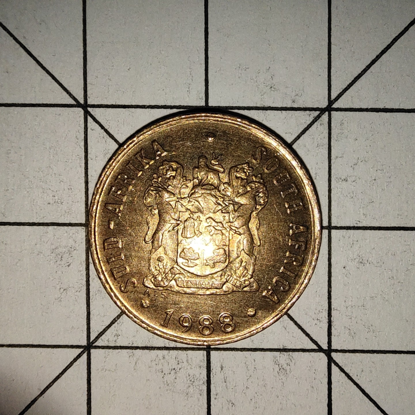 收藏之家世界硬币新年场(捡漏，无押金，无佣金，全场满20包邮，偏远地区除外) 南非1分1988年