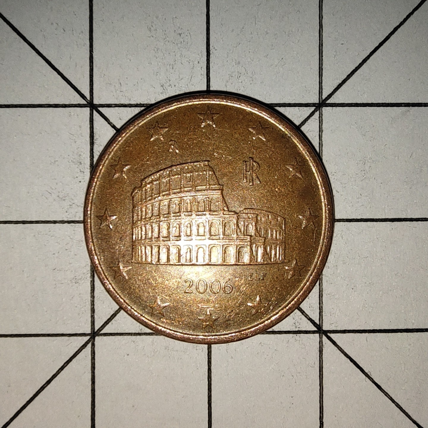 收藏之家世界硬币新年场(捡漏，无押金，无佣金，全场满20包邮，偏远地区除外) 意大利5欧分2006年