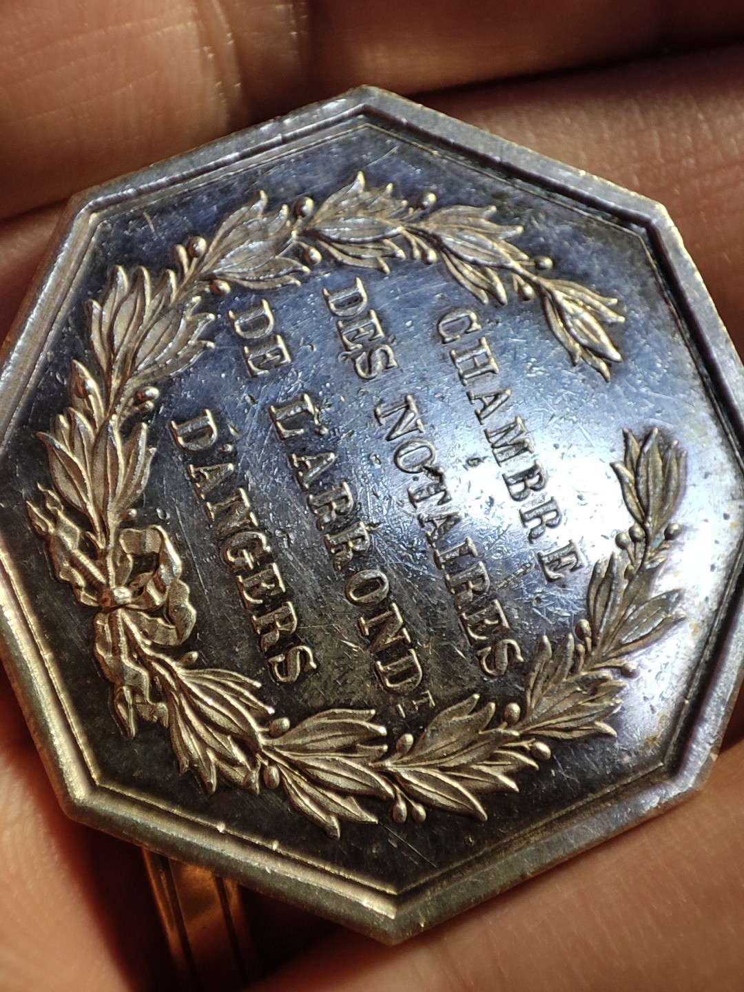 欧洲老铜章银章，周五晚自动结拍 法国八角银章