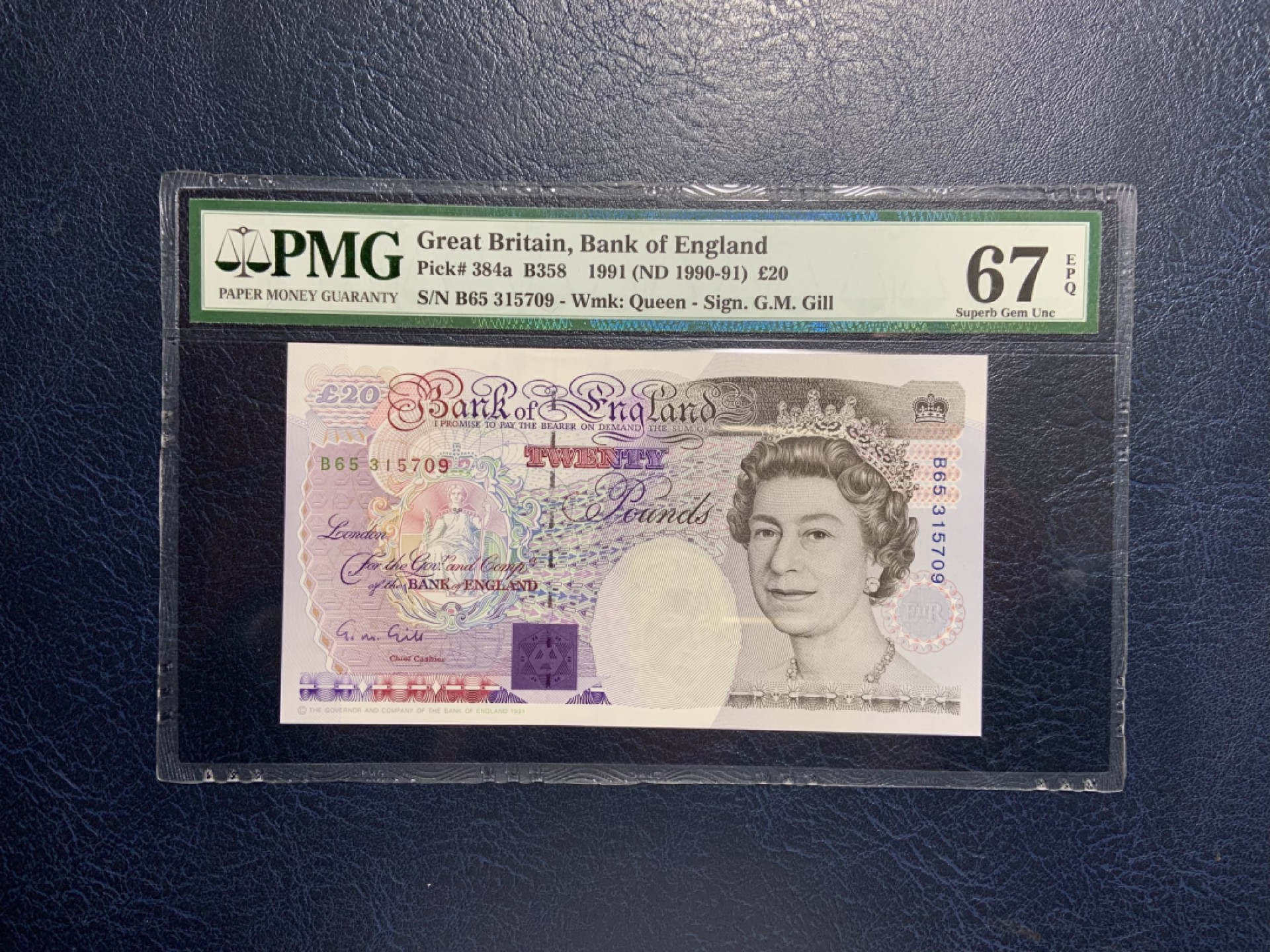 收藏联盟Quantum Auction 第231期拍卖 已更新 英国1990-91年20镑 PMG67 初版 物理学家法拉第