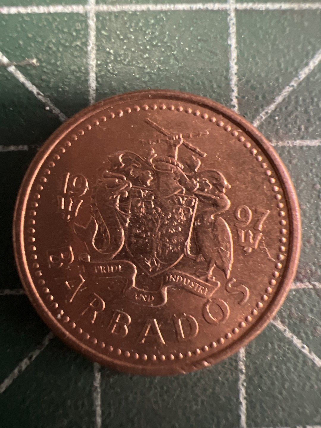 泡泡堂第219期  世界硬币邮票 （无押金，无佣金，捡漏，全场20包邮，偏远地区除外） 巴巴多斯一分