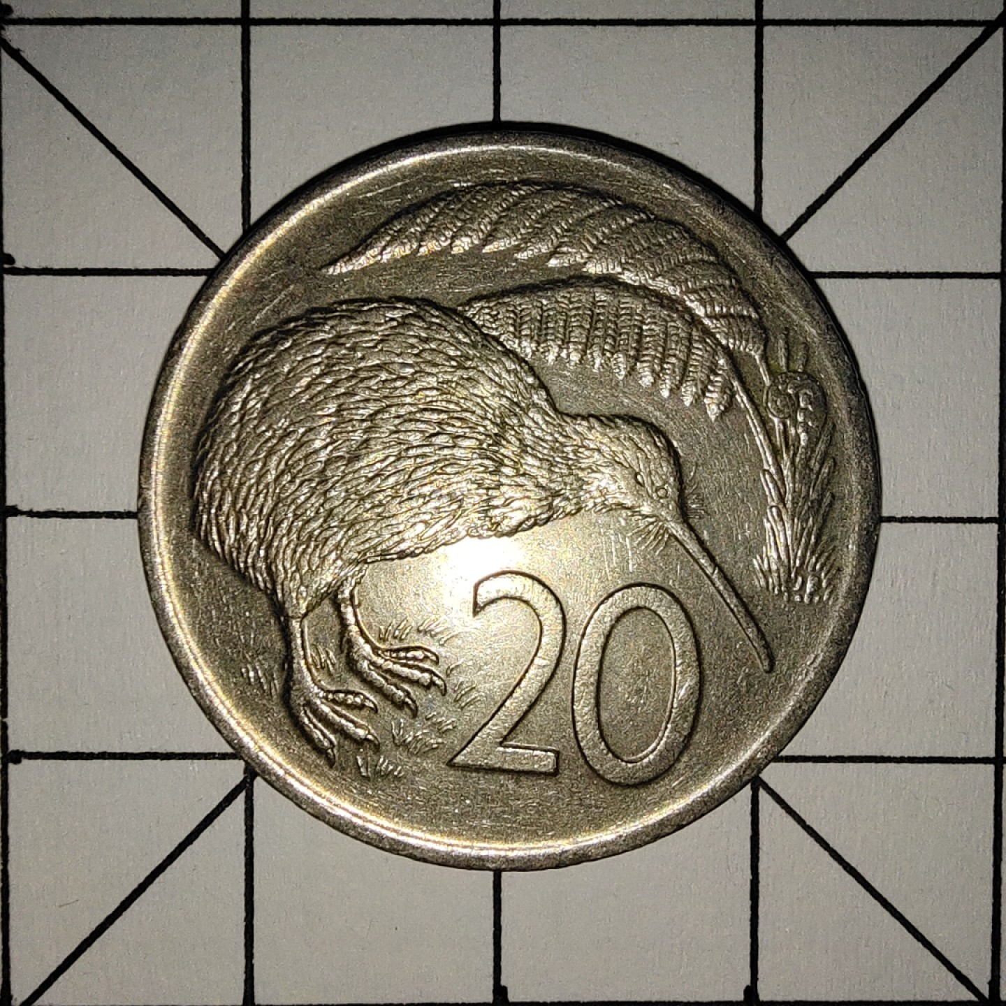 收藏之家世界硬币新年场(捡漏，无押金，无佣金，全场满20包邮，偏远地区除外) 新西兰20分1976年