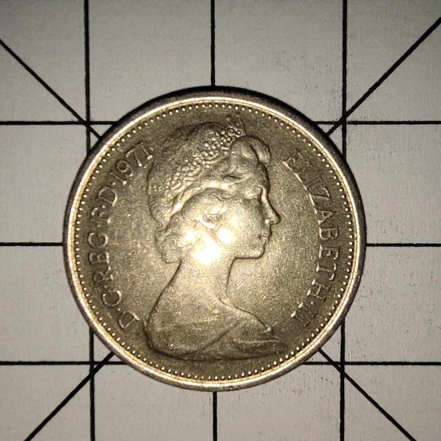 收藏之家世界硬币新年场(捡漏，无押金，无佣金，全场满20包邮，偏远地区除外) 英国5便士1971年