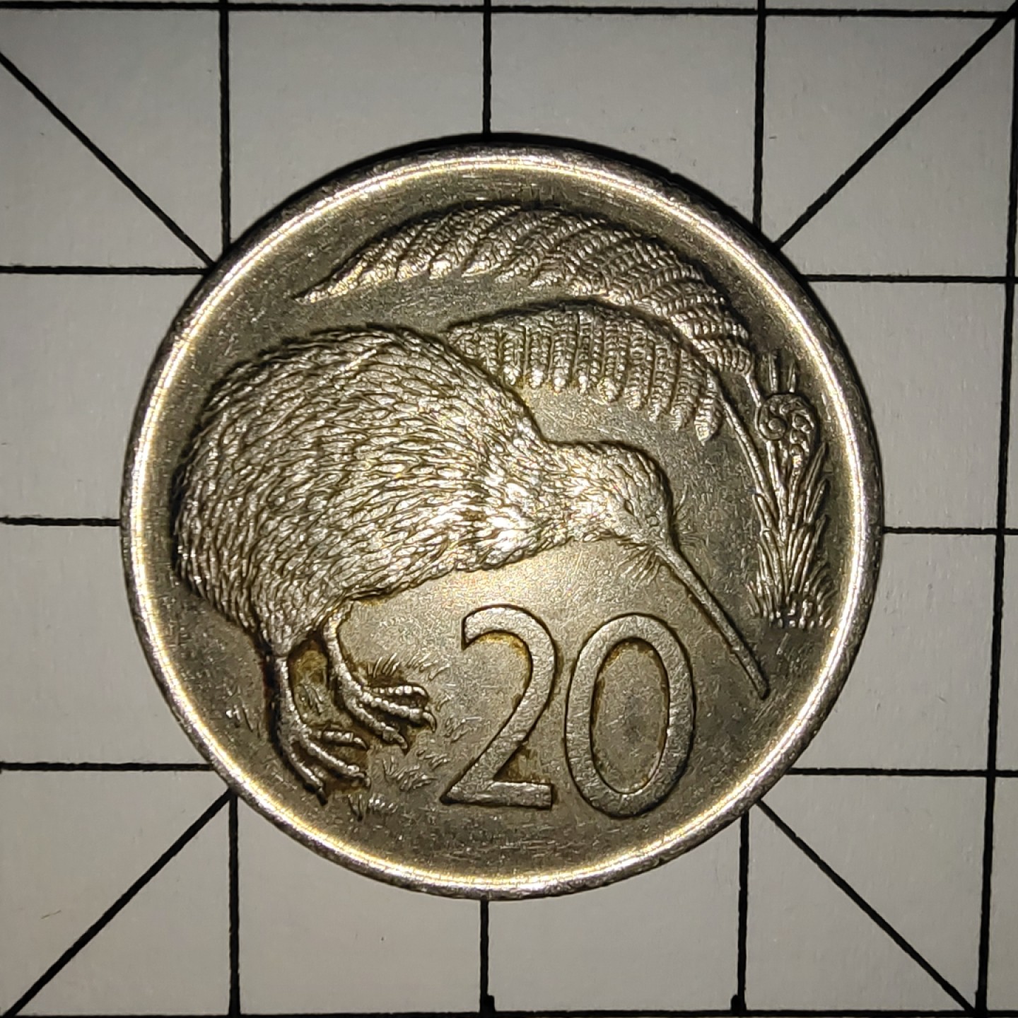 收藏之家世界硬币新年场(捡漏，无押金，无佣金，全场满20包邮，偏远地区除外) 新西兰20分1977年