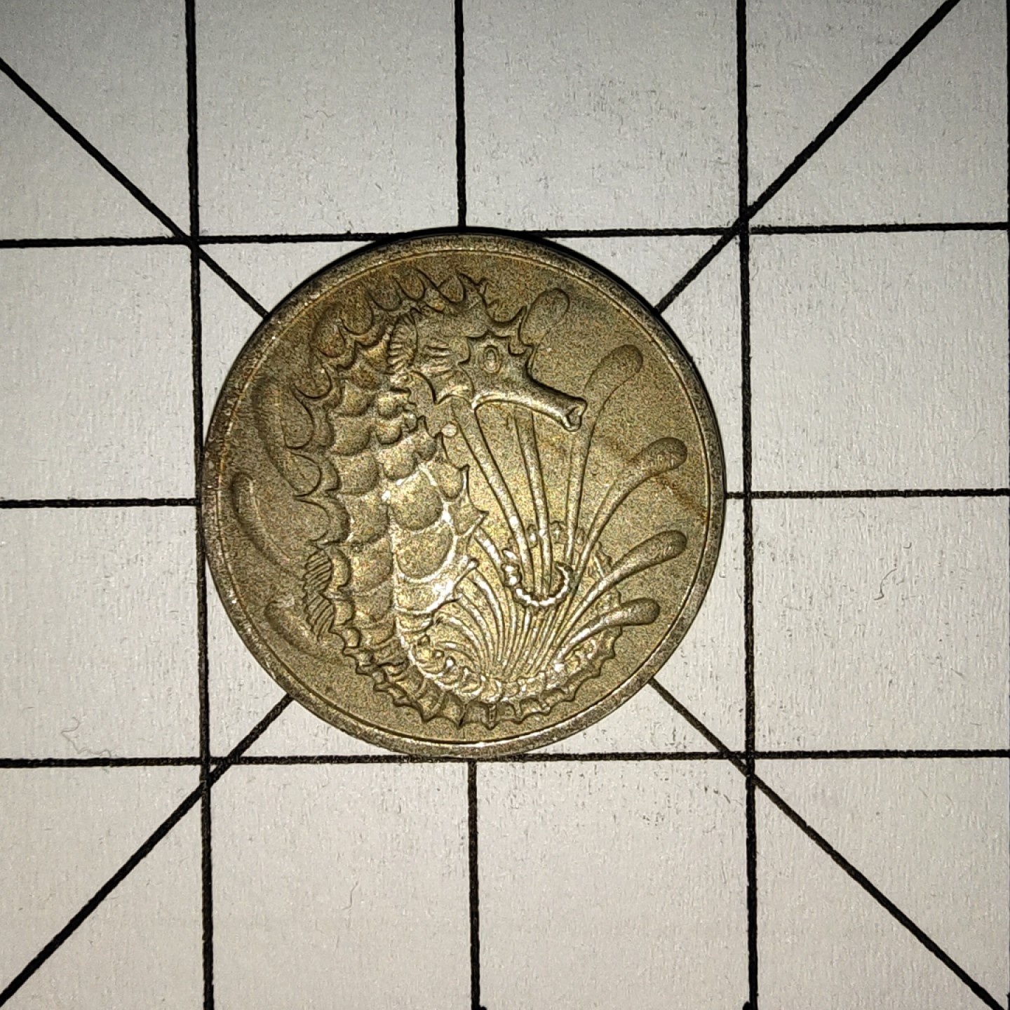 收藏之家世界硬币新年场(捡漏，无押金，无佣金，全场满20包邮，偏远地区除外) 新加坡10分1974年