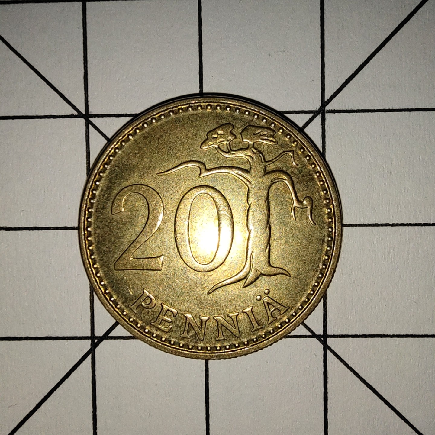 收藏之家世界硬币新年场(捡漏，无押金，无佣金，全场满20包邮，偏远地区除外) 芬兰20芬尼1987年