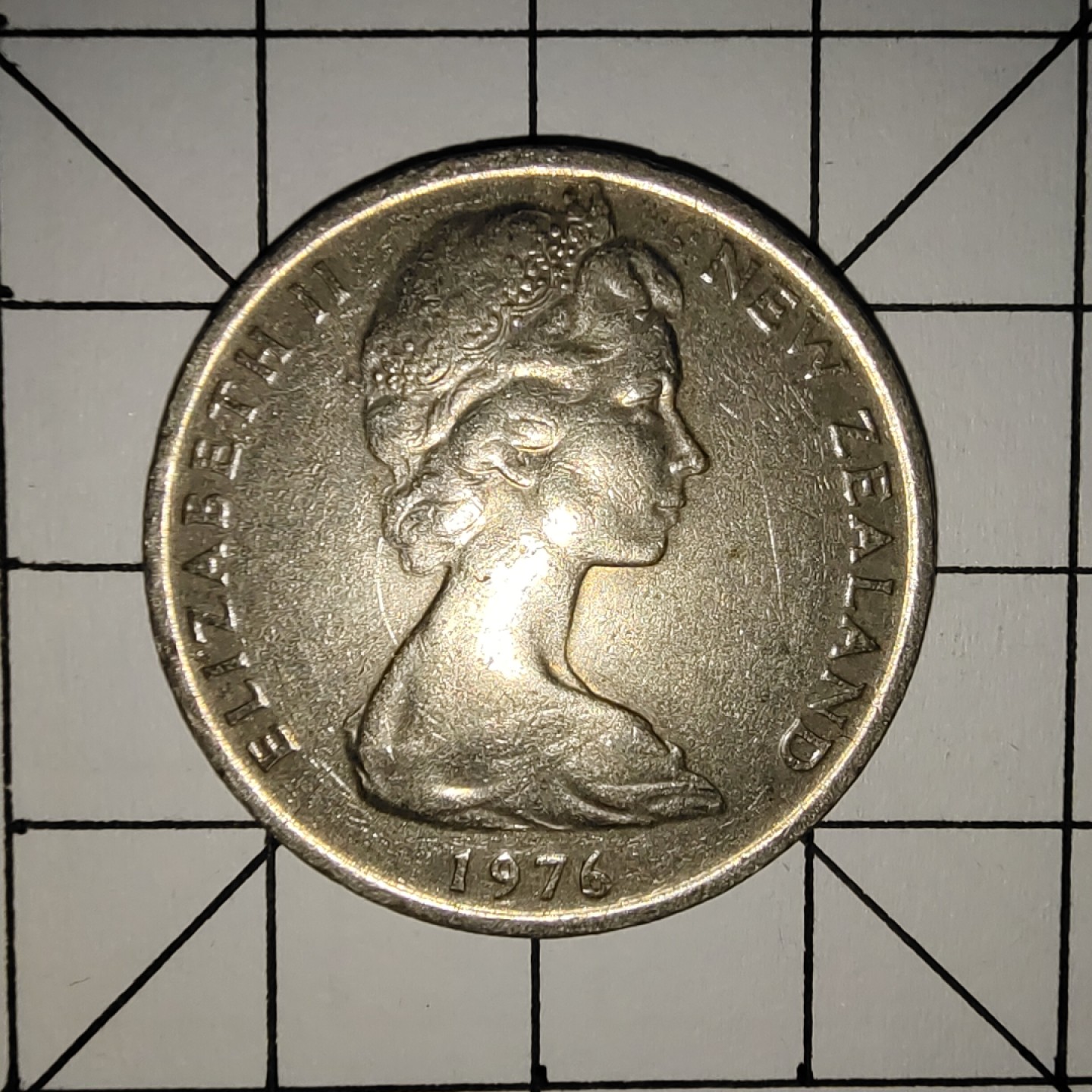 收藏之家世界硬币新年场(捡漏，无押金，无佣金，全场满20包邮，偏远地区除外) 新西兰20分1976年