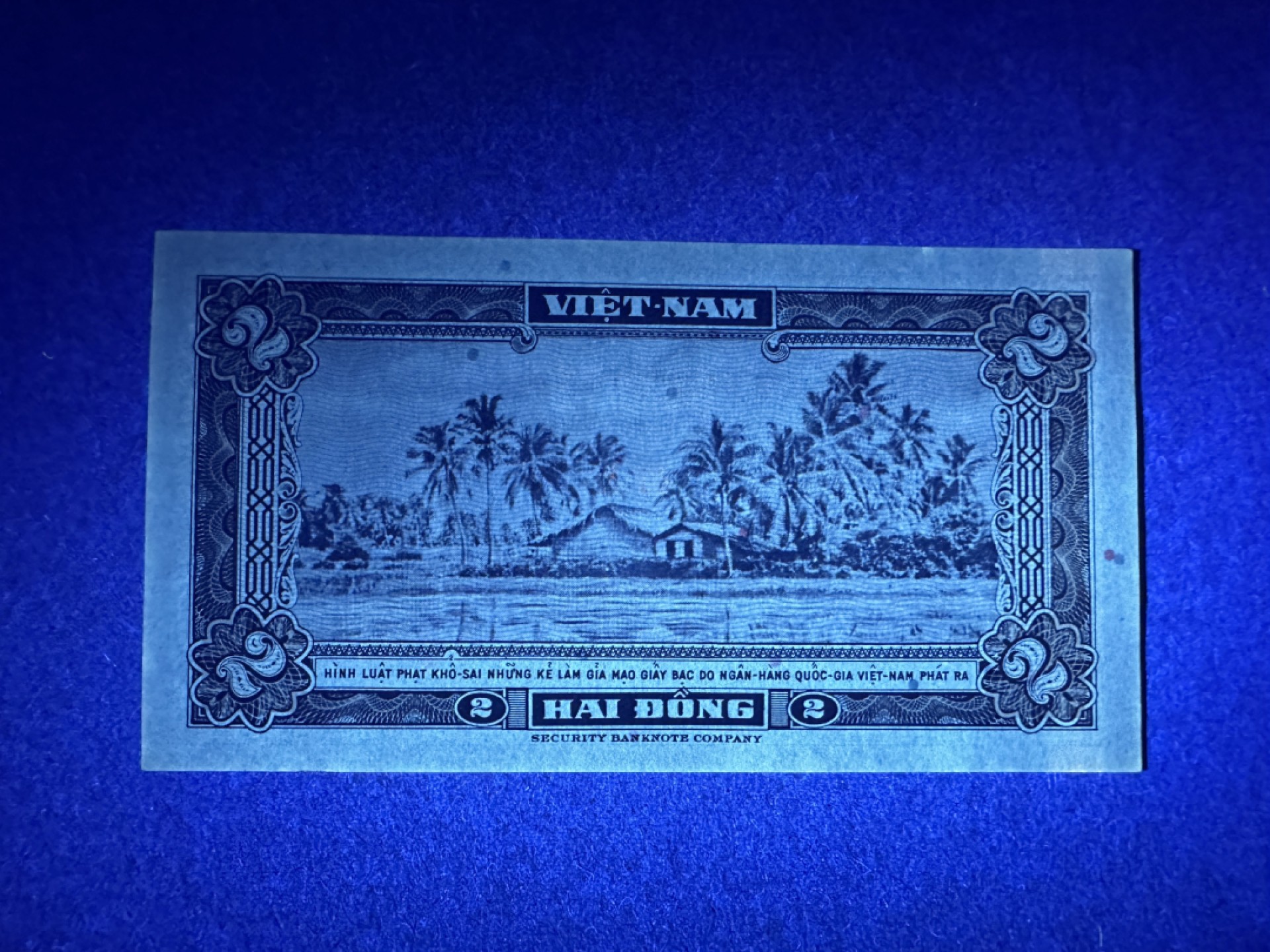 《张总收藏》89期——外币荟萃 欧洲精品 越南2盾 UNC 1955年 南越版本