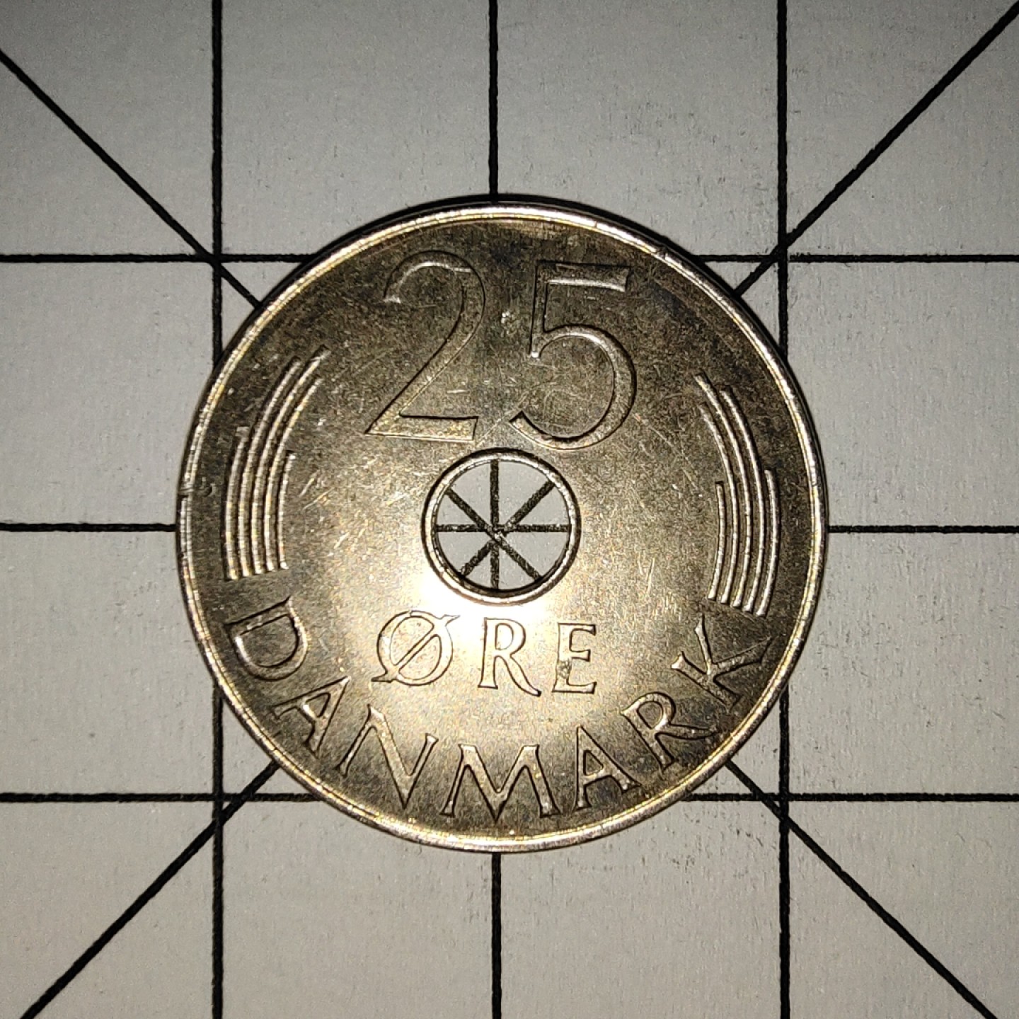 收藏之家世界硬币新年场(捡漏，无押金，无佣金，全场满20包邮，偏远地区除外) 丹麦25欧尔1983年