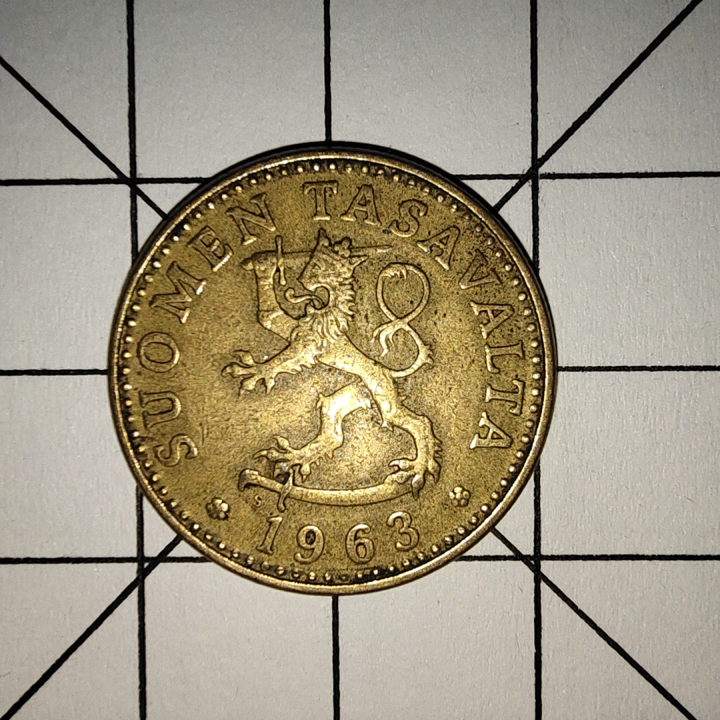 收藏之家世界硬币新年场(捡漏，无押金，无佣金，全场满20包邮，偏远地区除外) 芬兰20芬尼1963年