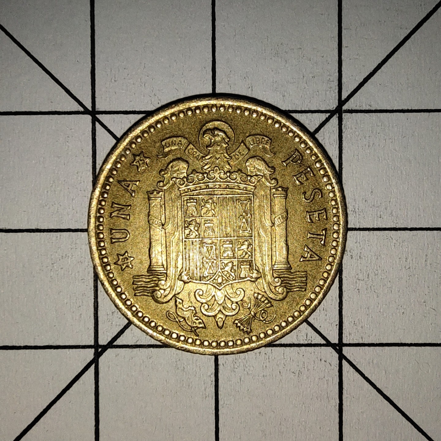 收藏之家世界硬币新年场(捡漏，无押金，无佣金，全场满20包邮，偏远地区除外) 西班牙1比塞塔1966年