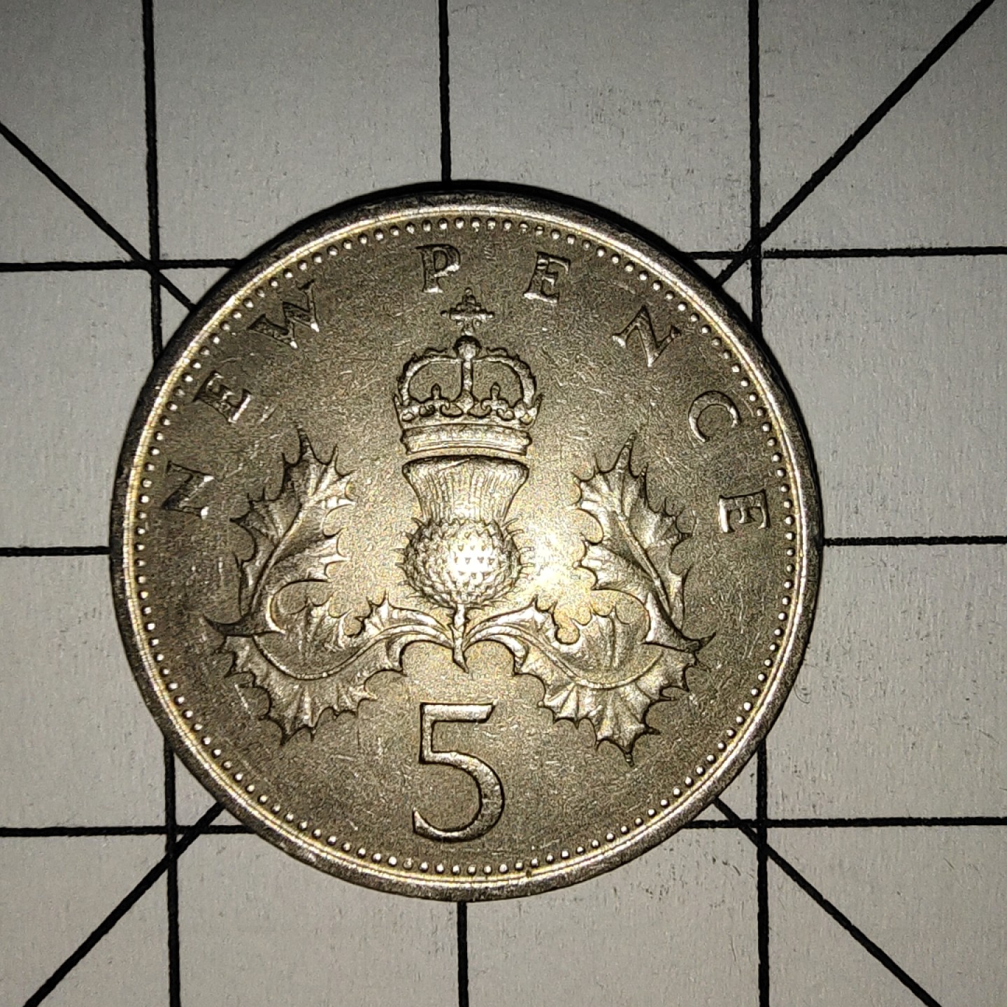 收藏之家世界硬币新年场(捡漏，无押金，无佣金，全场满20包邮，偏远地区除外) 英国5便士1968年